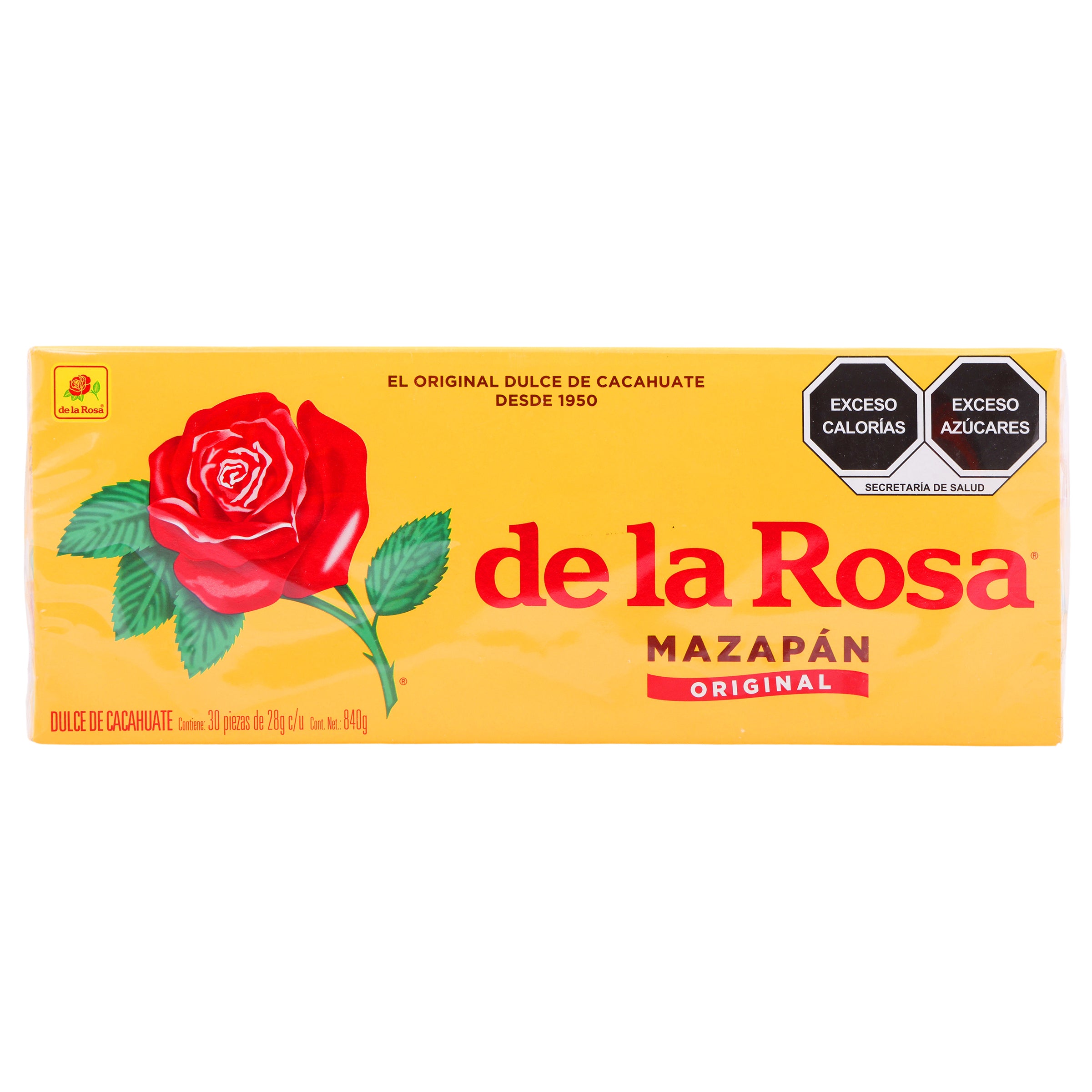 Exh Mazapan La Rosa Con 30 Piezas 28 G-1