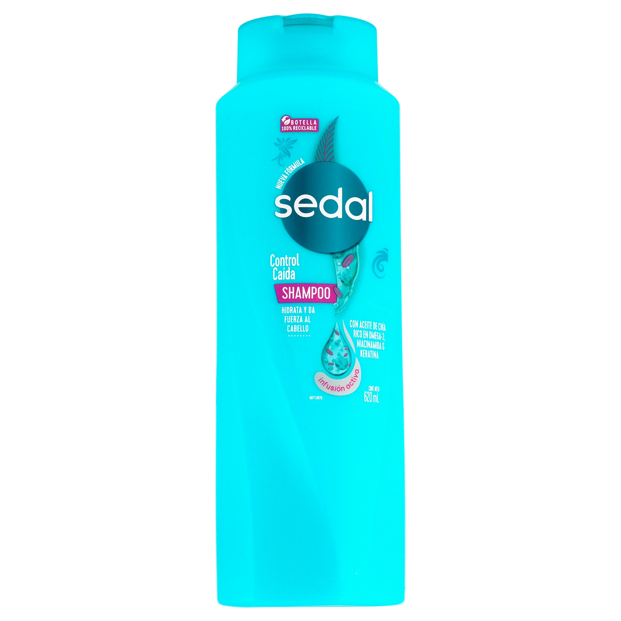 Shampoo Sedal Control Caida 620 Ml-1