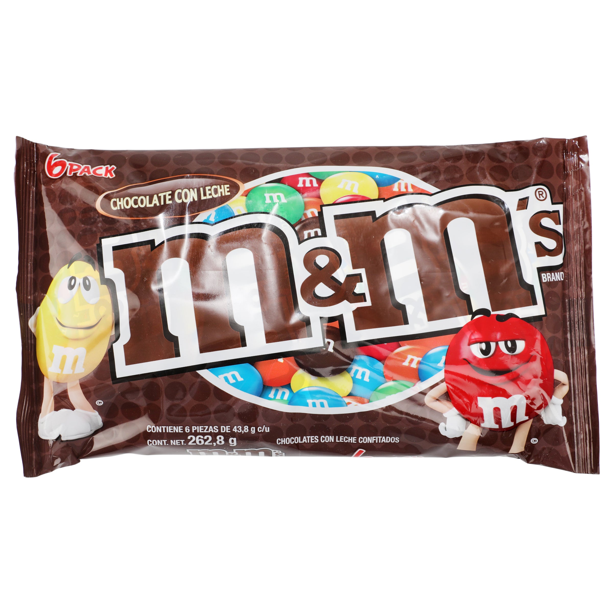 Exhibidor De  Chocolate M&Ms Con 6 Pack 262,8 G-1