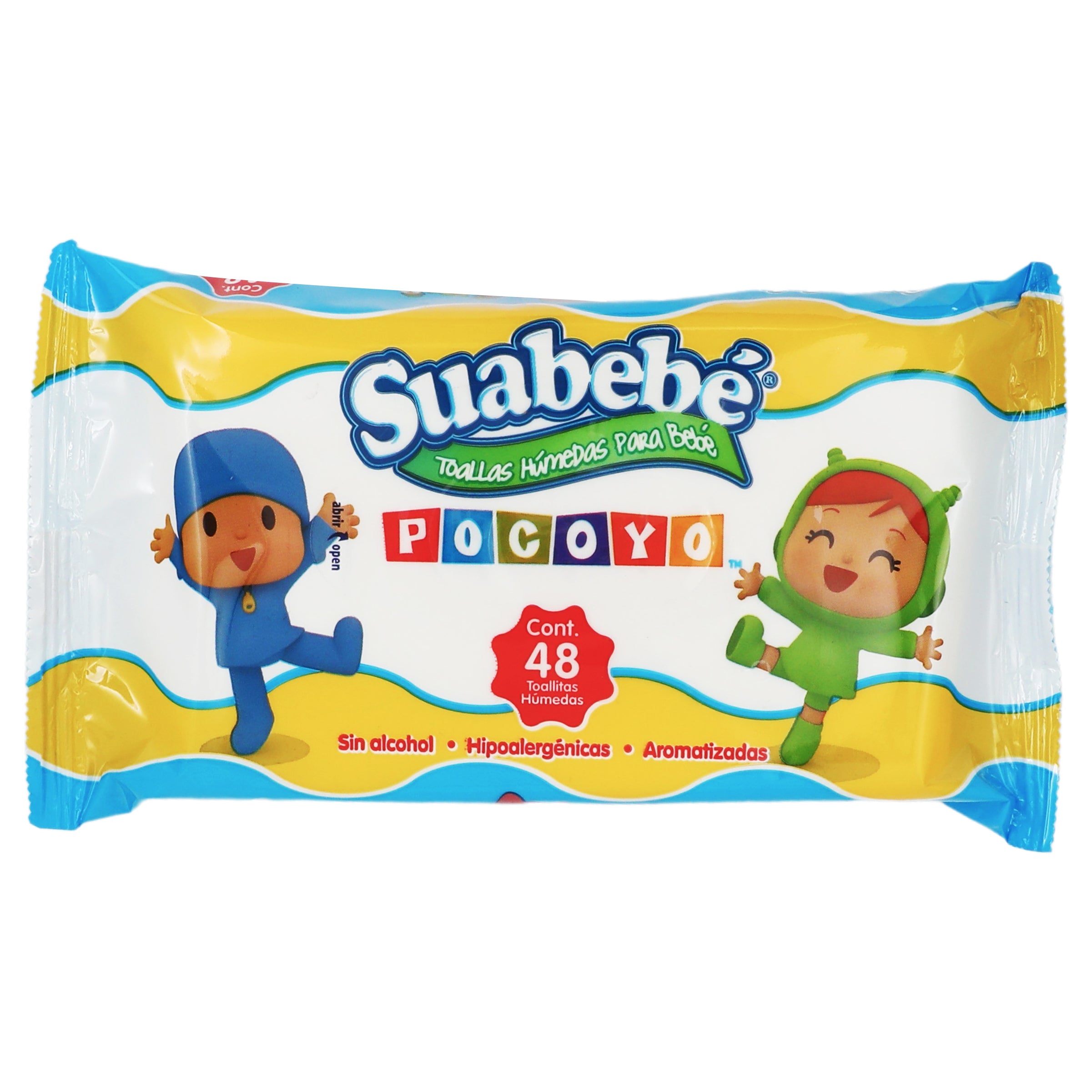 Toallitas Humedas Suabebe Pocoyo Basico Con 40-1