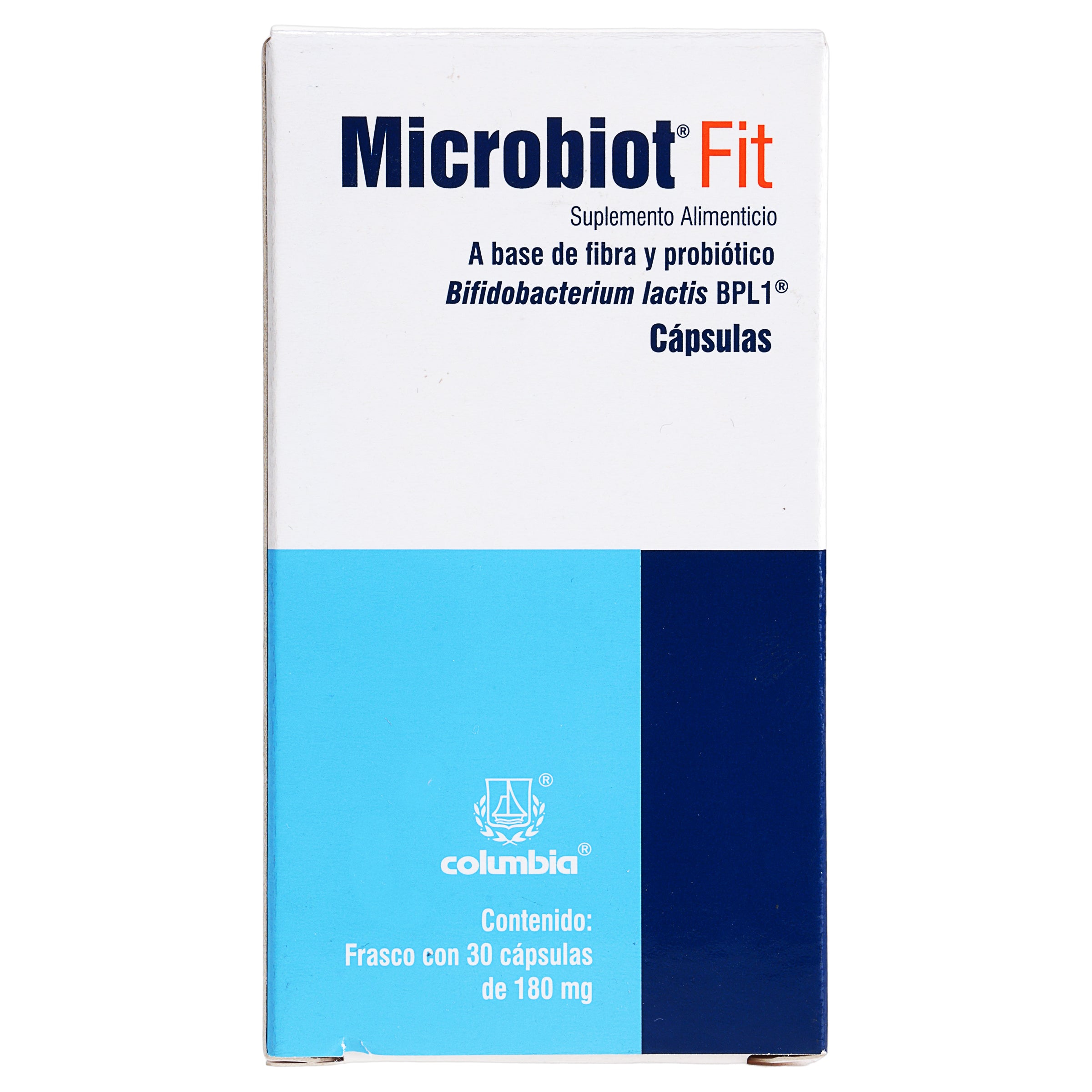 Microbiot Fit 180 Mg Suplemento Alimenticio Con 30 Capsulas-1