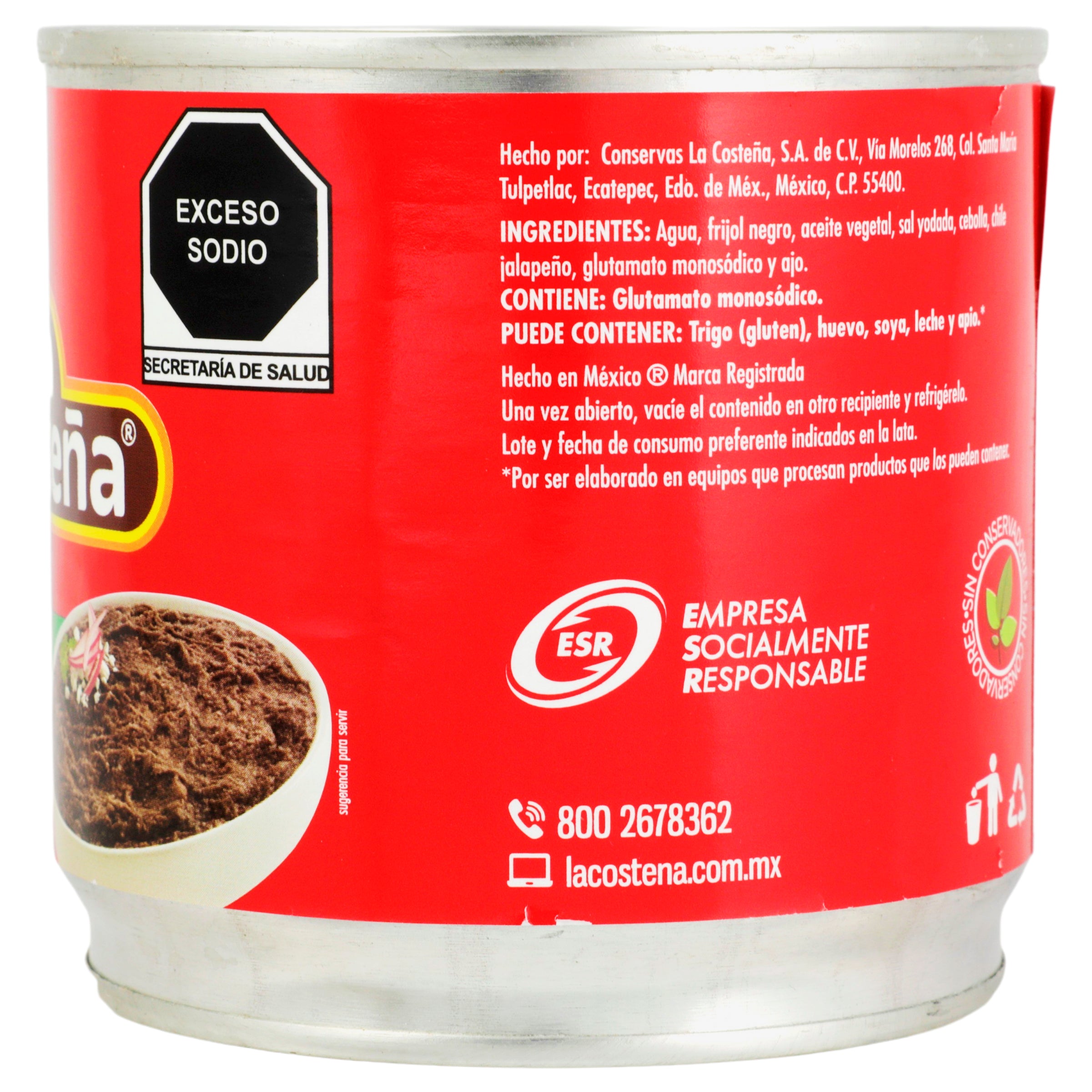 Frijoles Negros Refritos 400 G-5