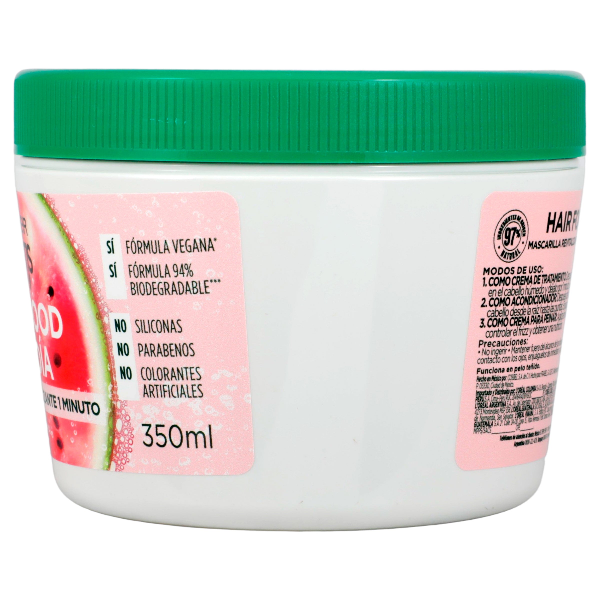 Mascarilla Fructis Hair Food Sandia 350 Ml-5