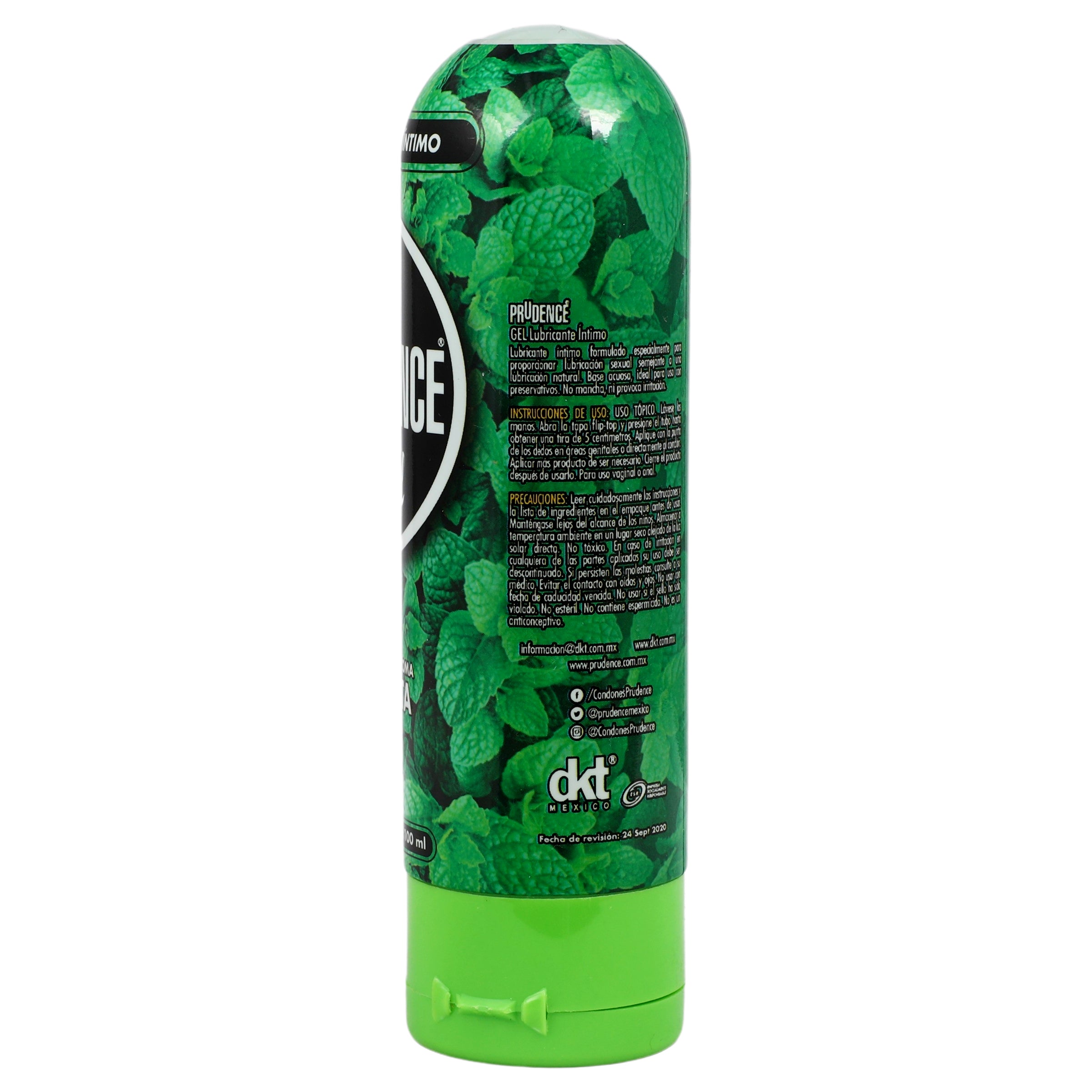 Lubricante Prudence Menta Gel 100 Ml-4