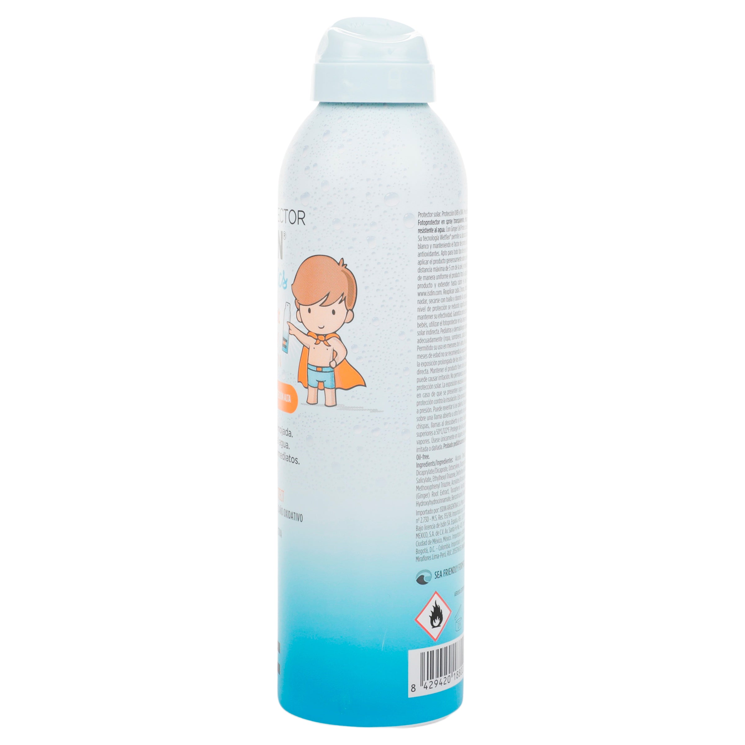 Isdin Fotoprotector Wet Skin Pediatric 250 Ml-5