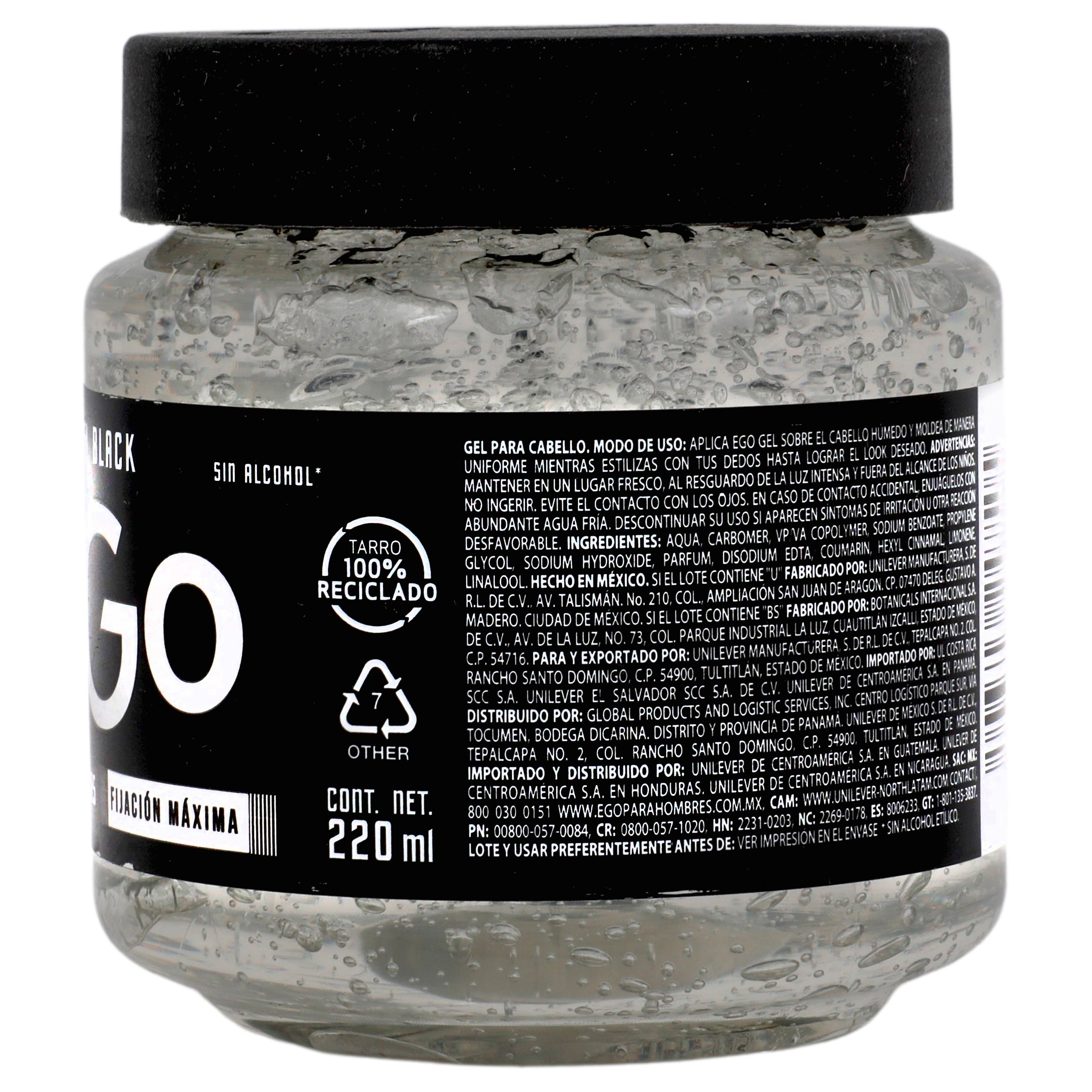 Gel Ego Black 24 Horas Fijacion Maxima 220 Ml-5