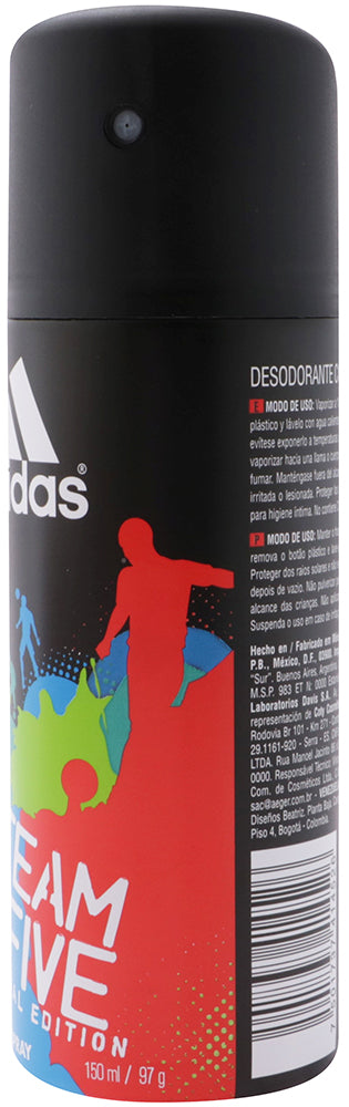 Desodorante Adidas Men Team Five Spray 150-5