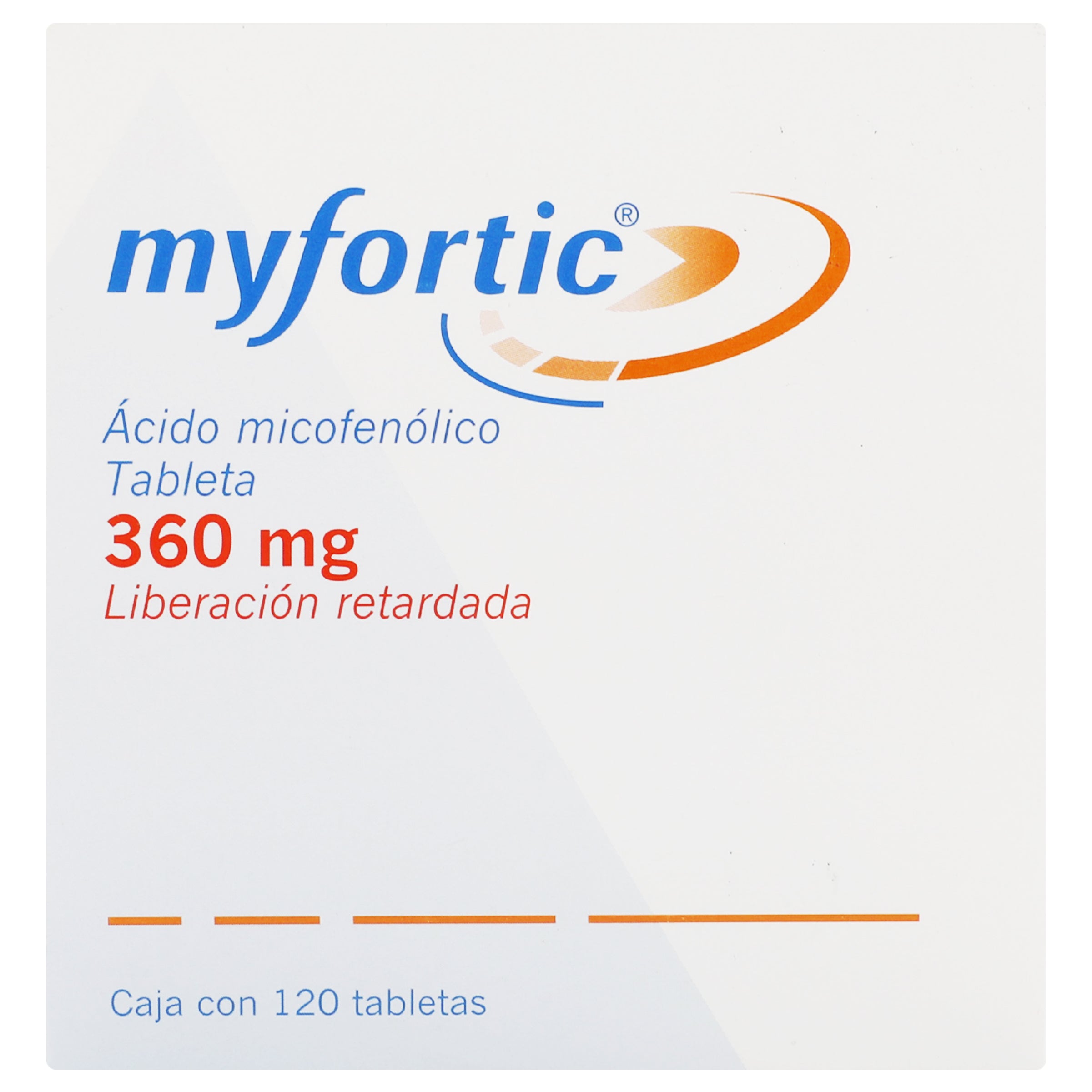 Myfortic 360 Mg Grageas Con 120-4