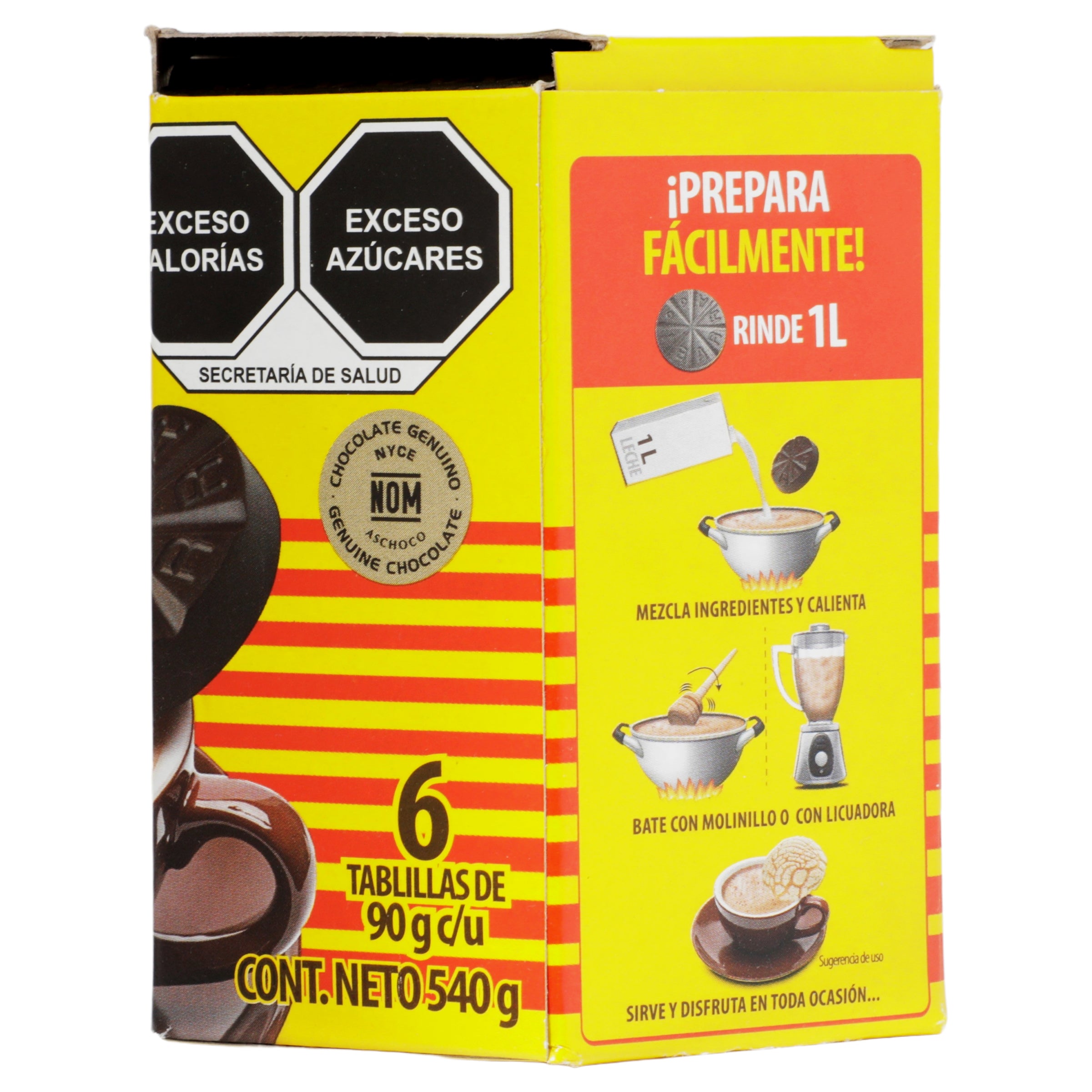 Chocolate Ibarra 540 G C/ 6 Tablillas-5