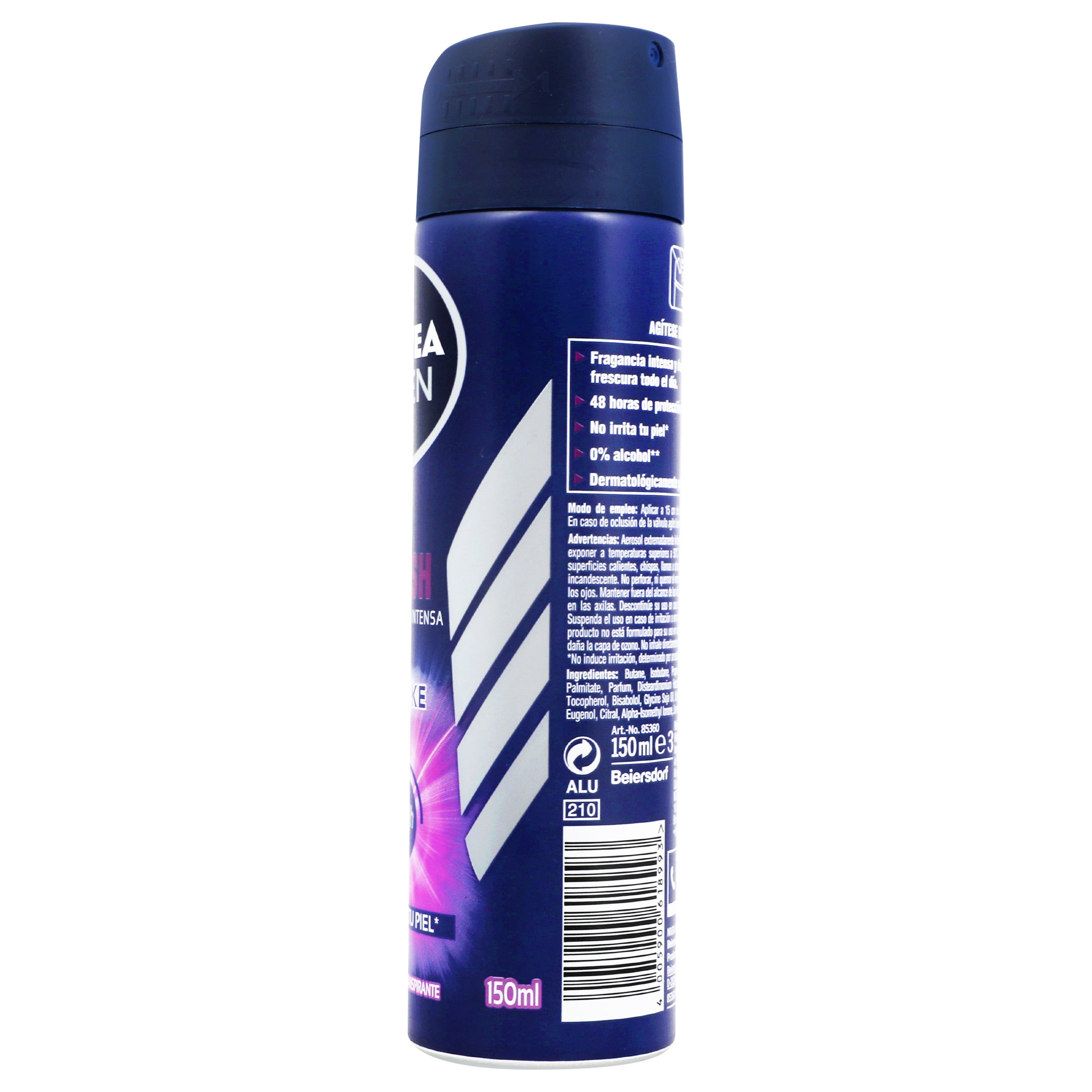 Desodorante Nivea Men Fres Hevok Spray 150 Ml-4