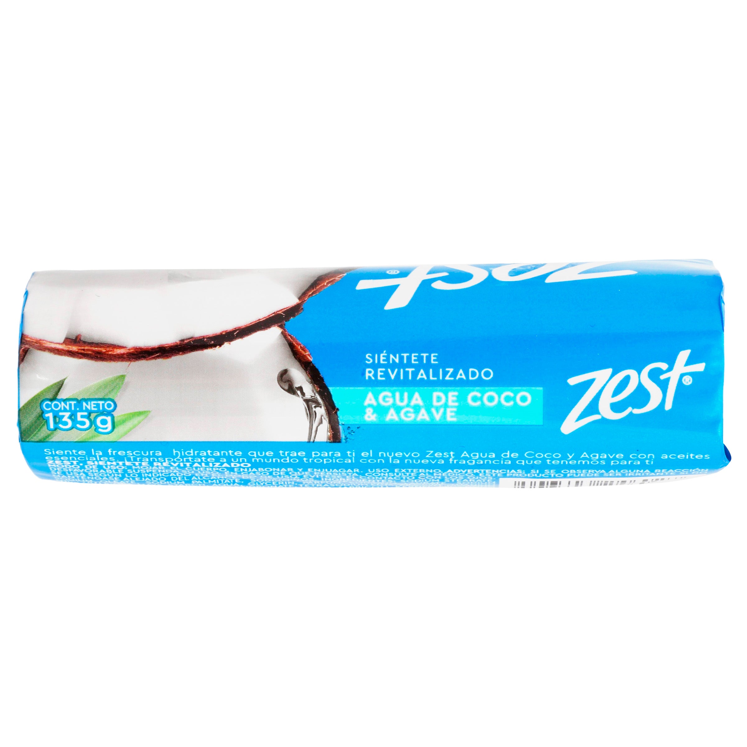 Jabon Zest Agua De Coco Y Agave 135 G-6