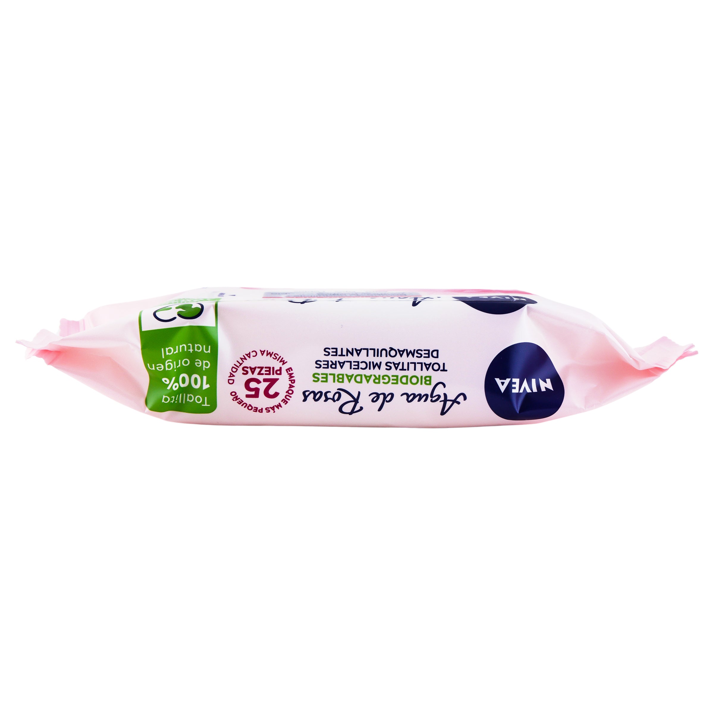 Toallitas Micelar Desmaquillantes Nivea Agua Rosas Con 25 Piezas-6