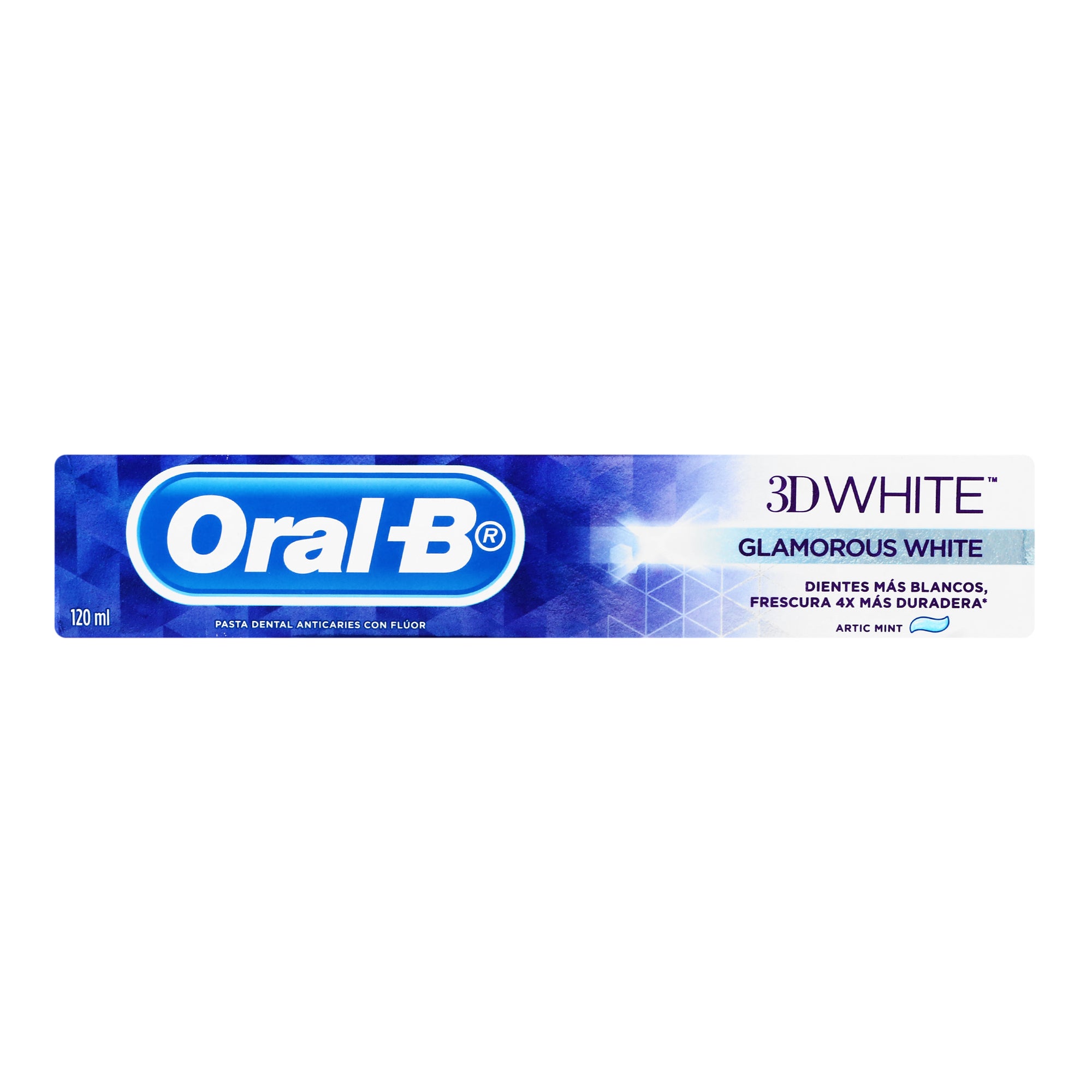 Crema Dental Oral-B 3D White Glamorous 120 Ml-4