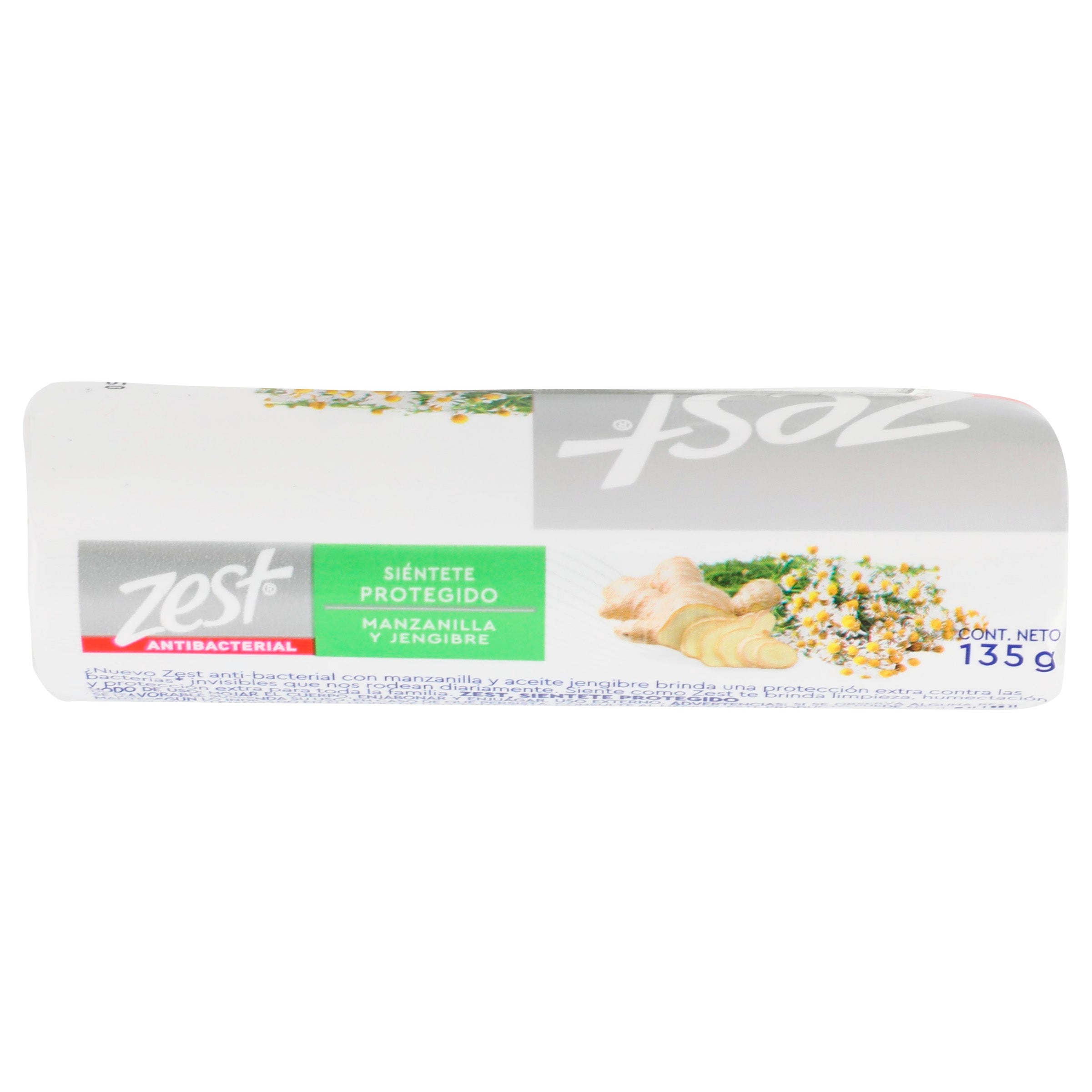 Jabon Zest Antibacterial Manzanilla Y Jengibre 135 G-6