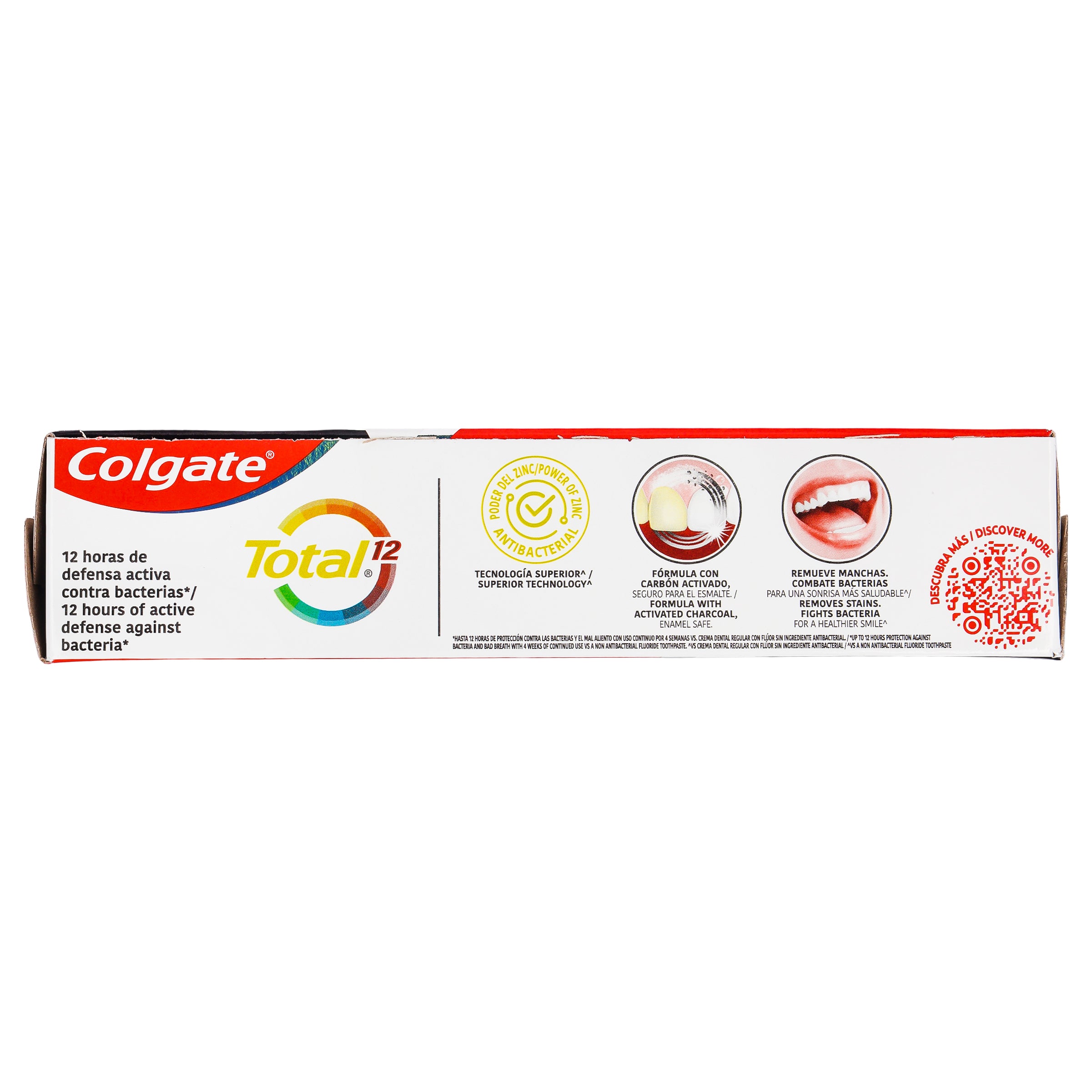 Crema Dental Colgate Total 12 Carbon Activado 100 Ml-7