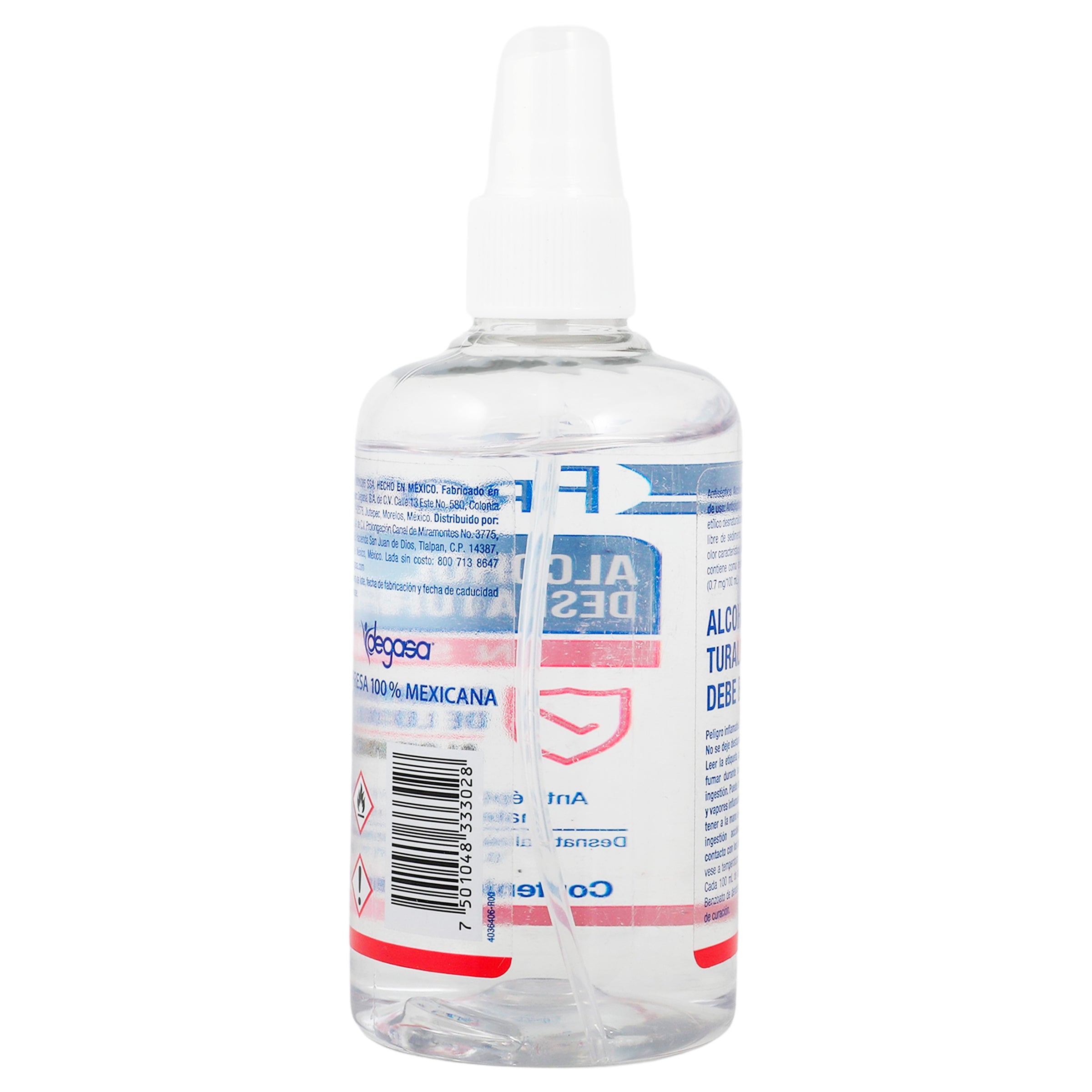 Alcohol  Desnaturalizado  Spray 250 Mililitros-5