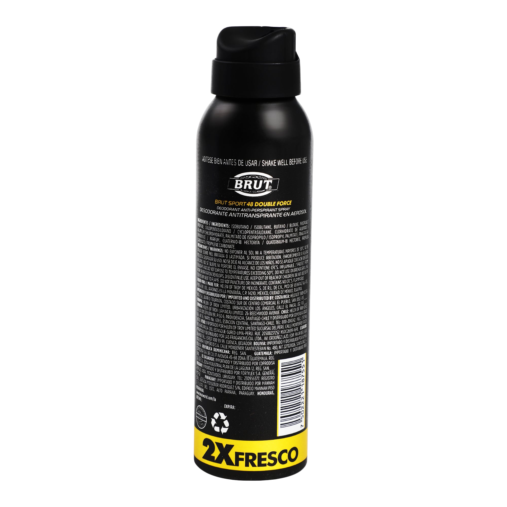 Desodorante Brut Sport48 D-For Spray  150 Ml-5