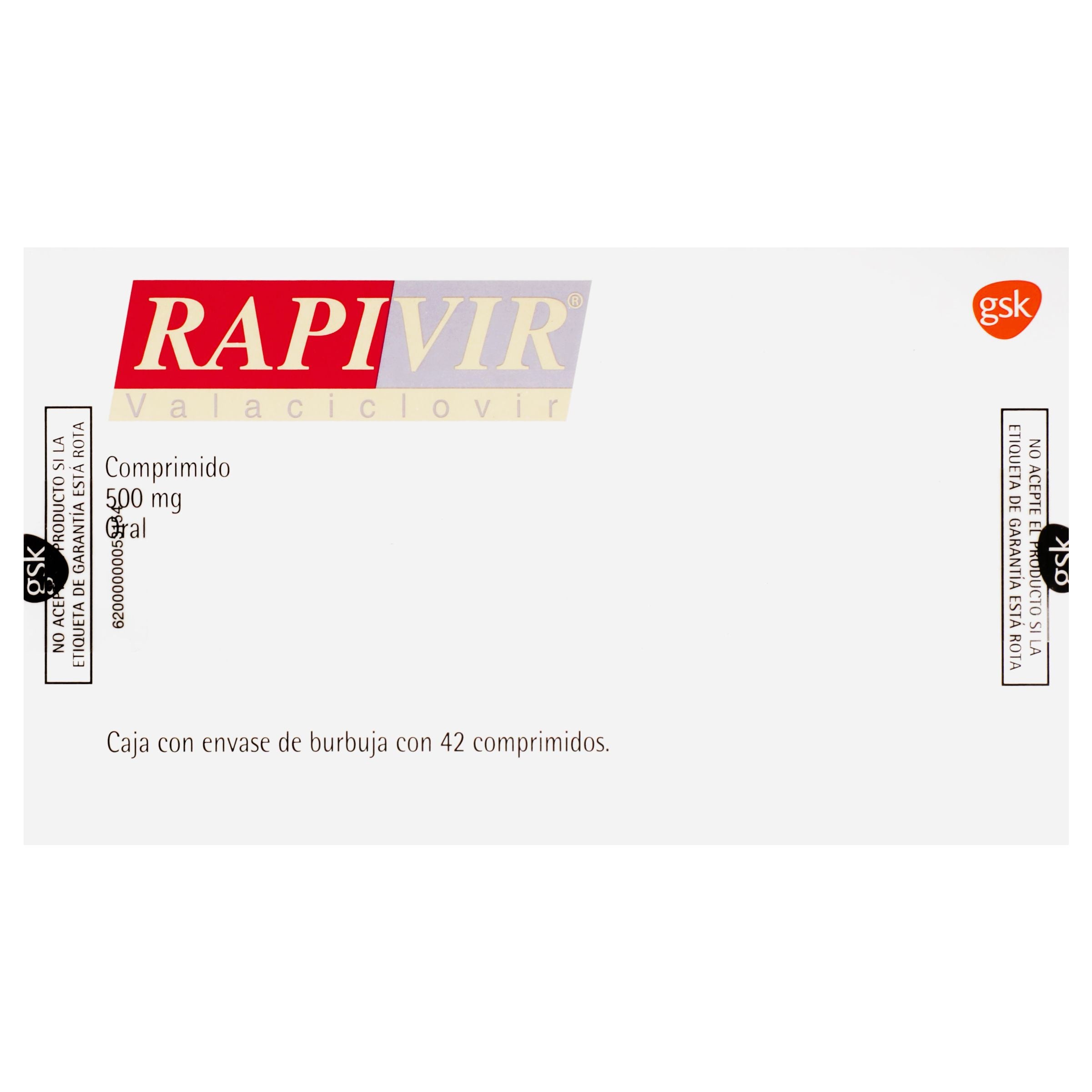 Rapivir 500 Mg Con 42 Tabletas-6