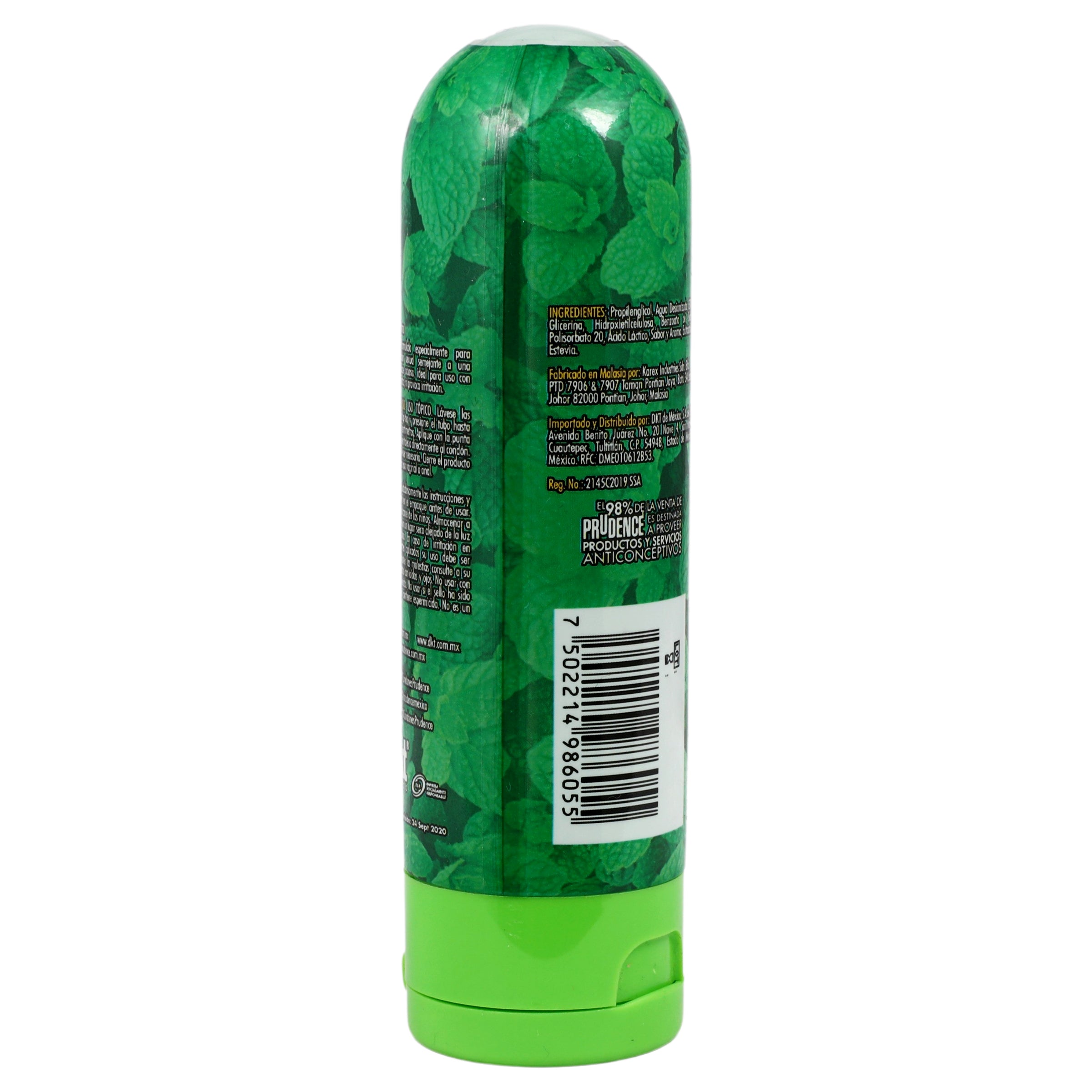 Lubricante Prudence Menta Gel 100 Ml-5