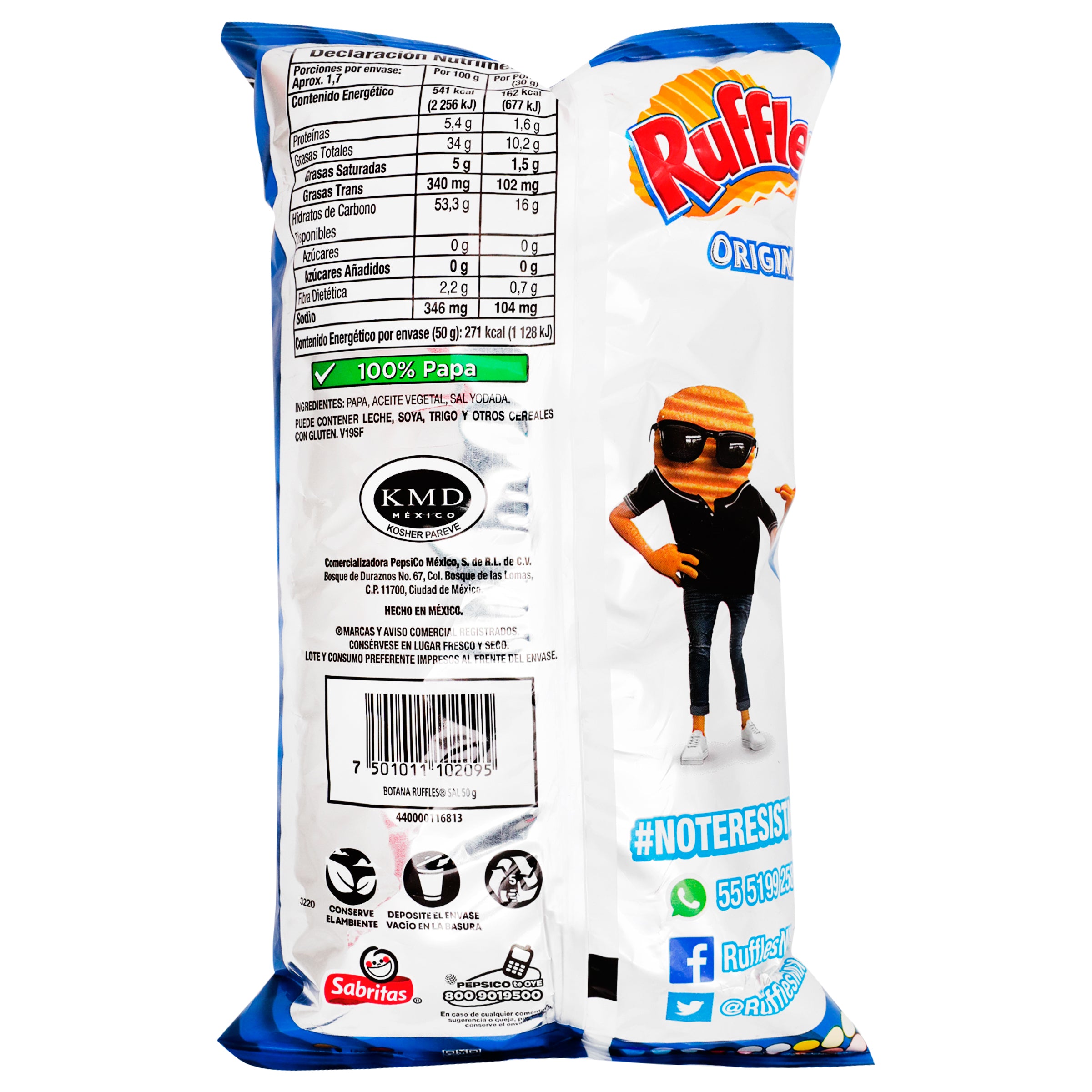 Ruffles Sal 52 Gramos-2