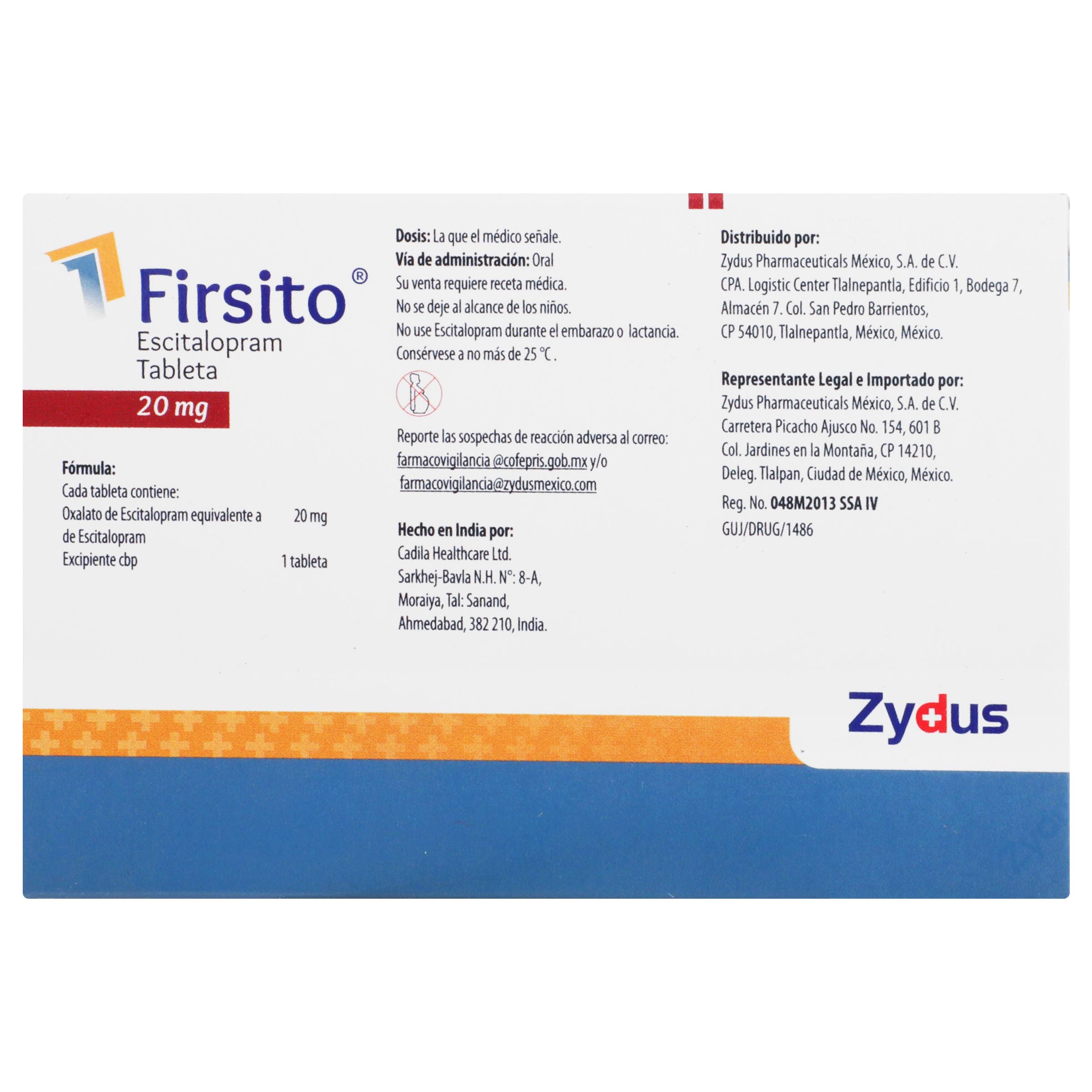 Firsito 20 Mg Con 14 Tabletas-6