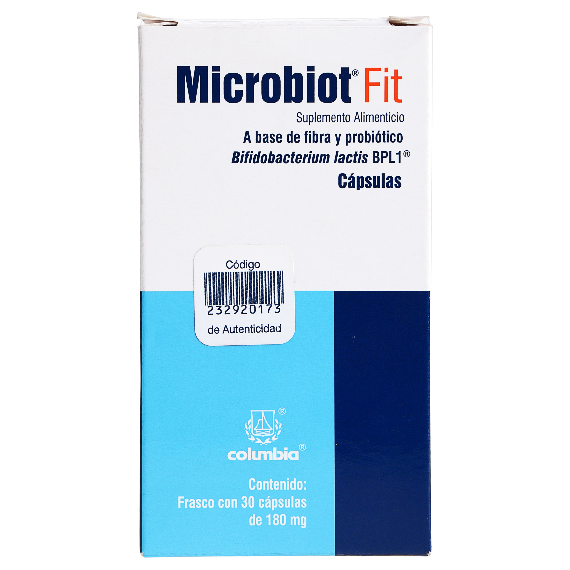 Microbiot Fit 180 Mg Suplemento Alimenticio Con 30 Capsulas-7