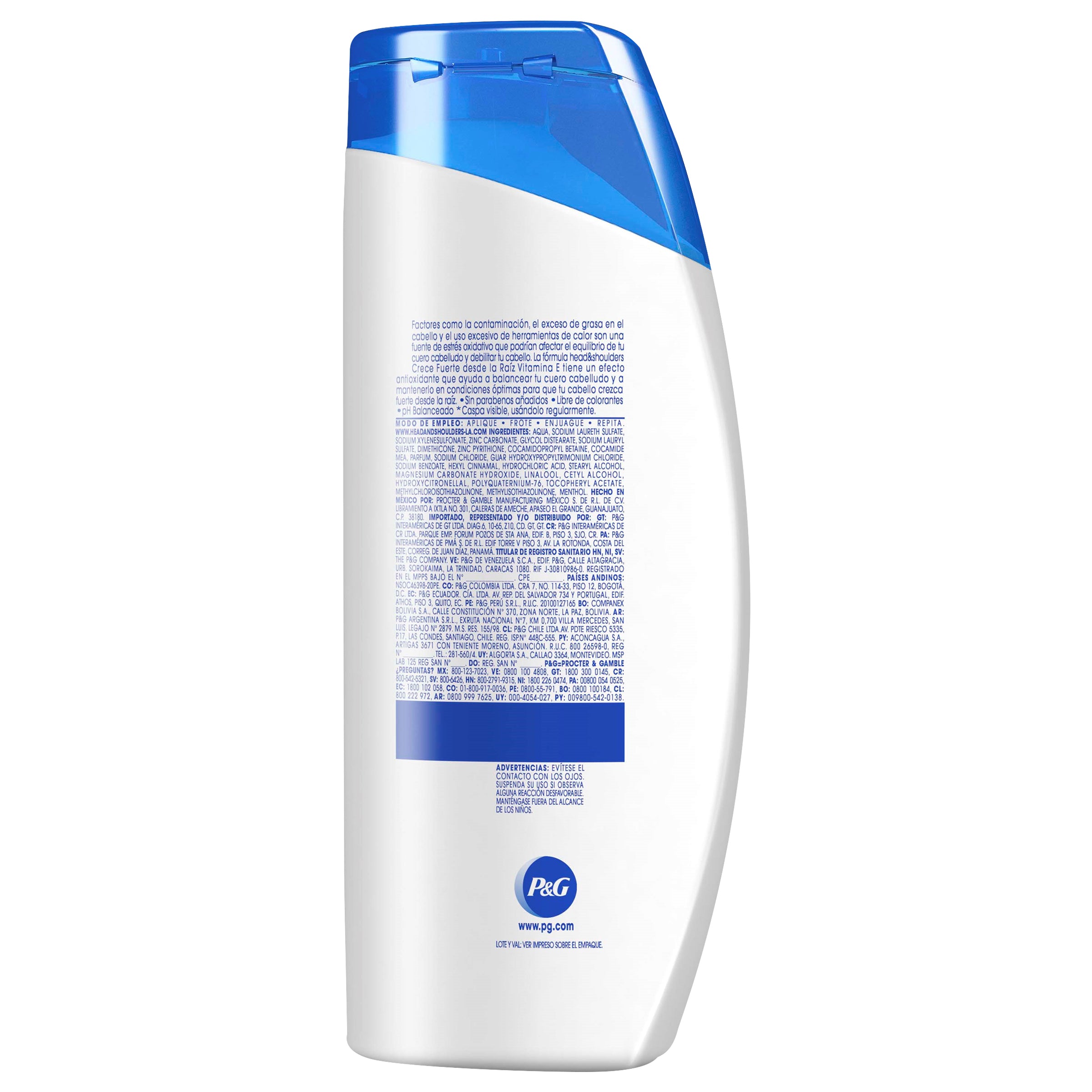 Shampoo H&S Crece Fuerte Raiz 650 Ml-2