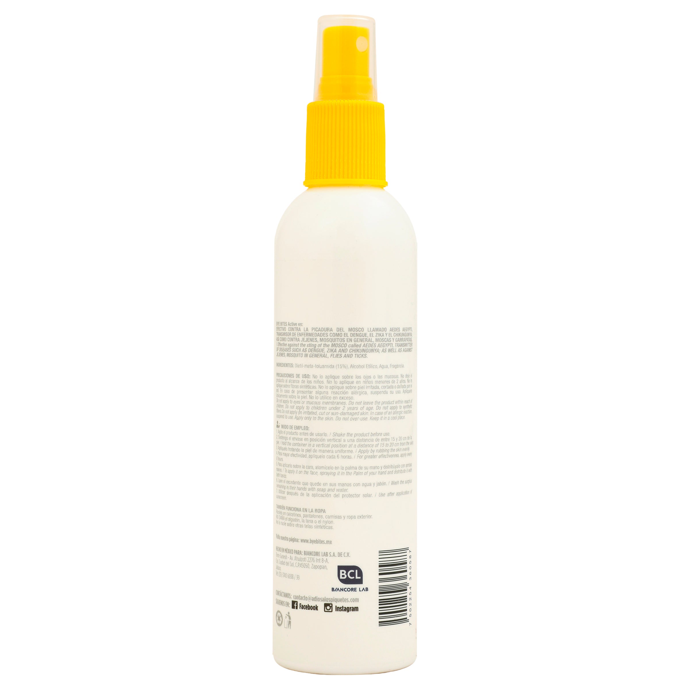 Repelente Bye Bit Acti Spray  250 Ml-7