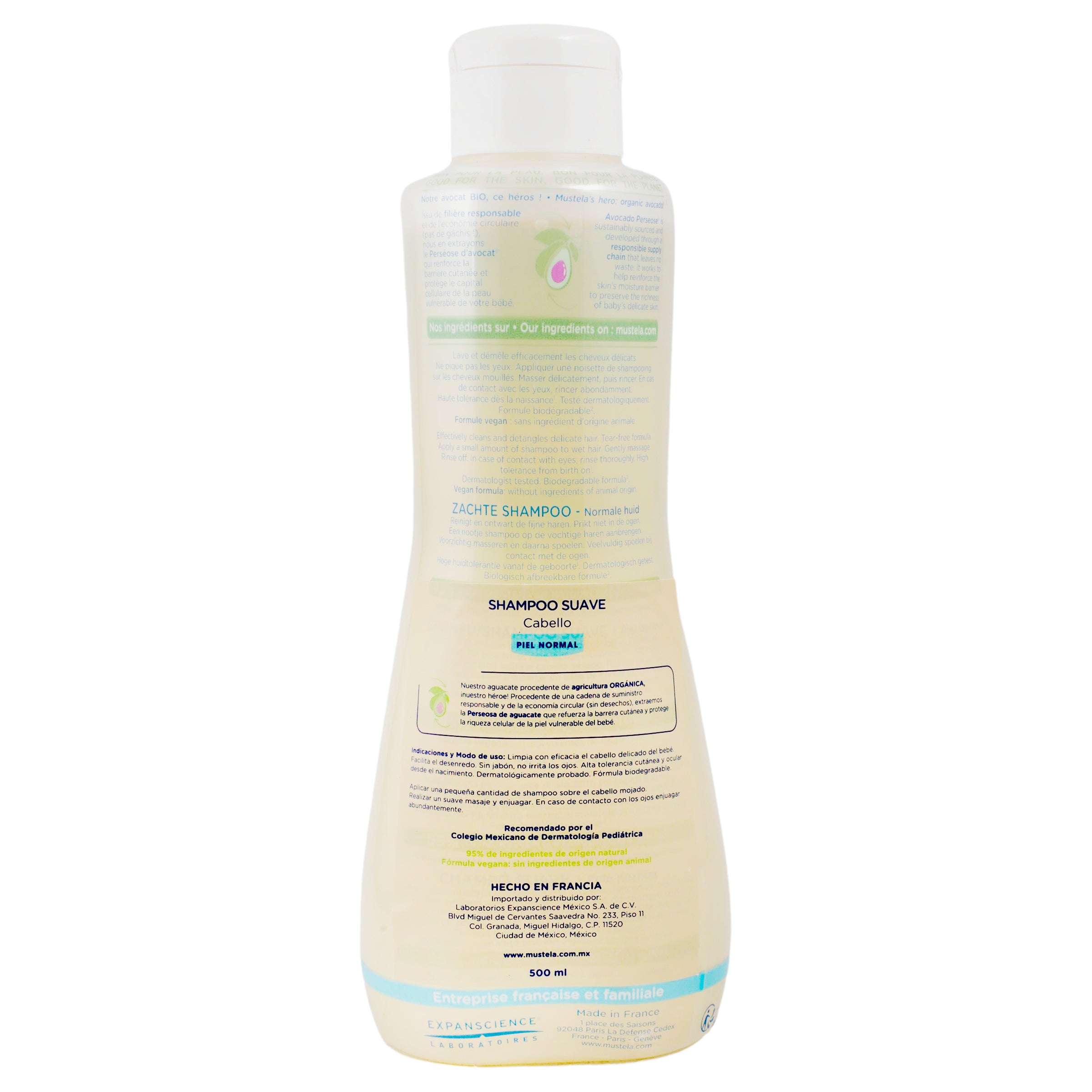 Shampoo Mustela Bebe Piel Normal 500 Ml-7