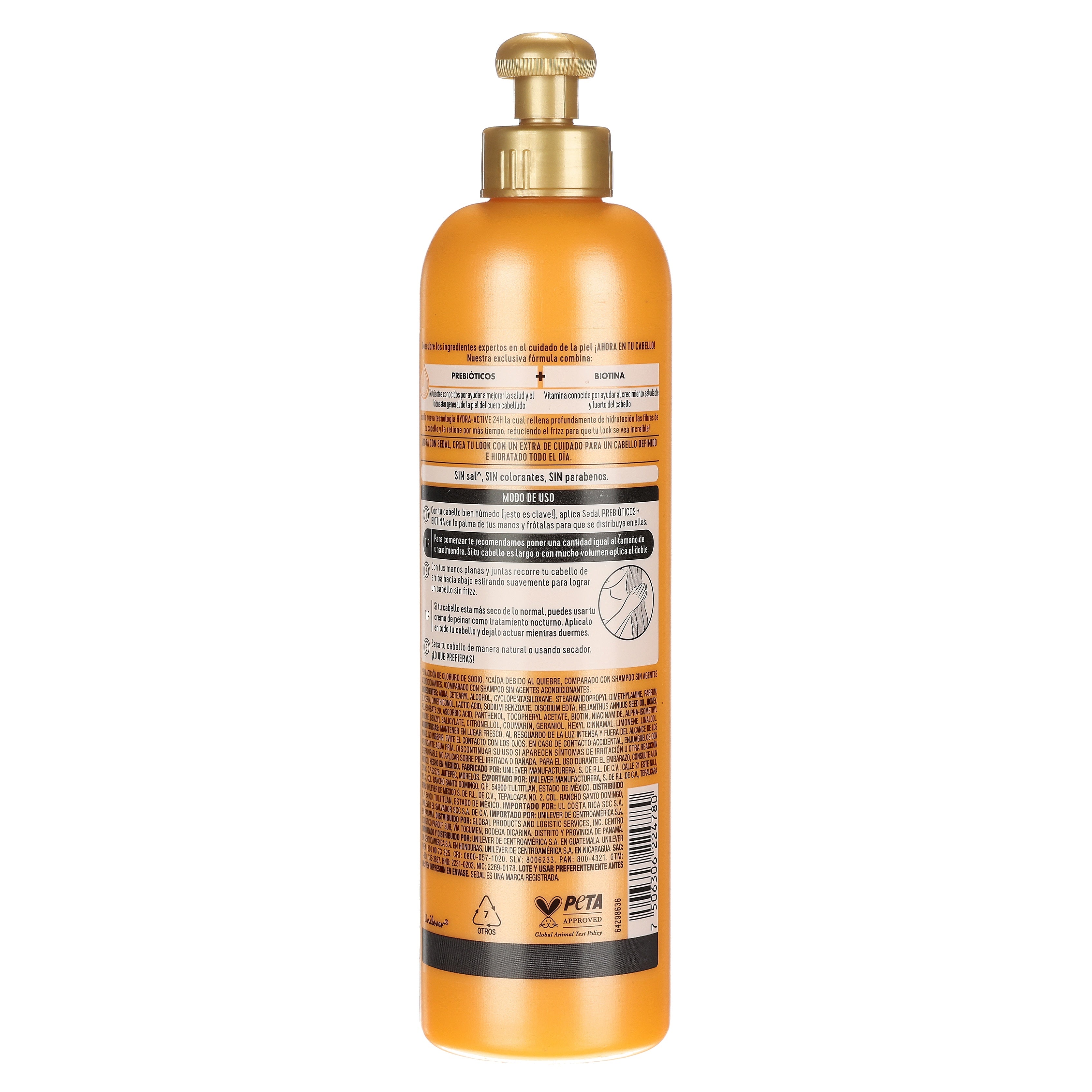 Crema Sedal Para Peinar Preb+Biotin 300Ml-7