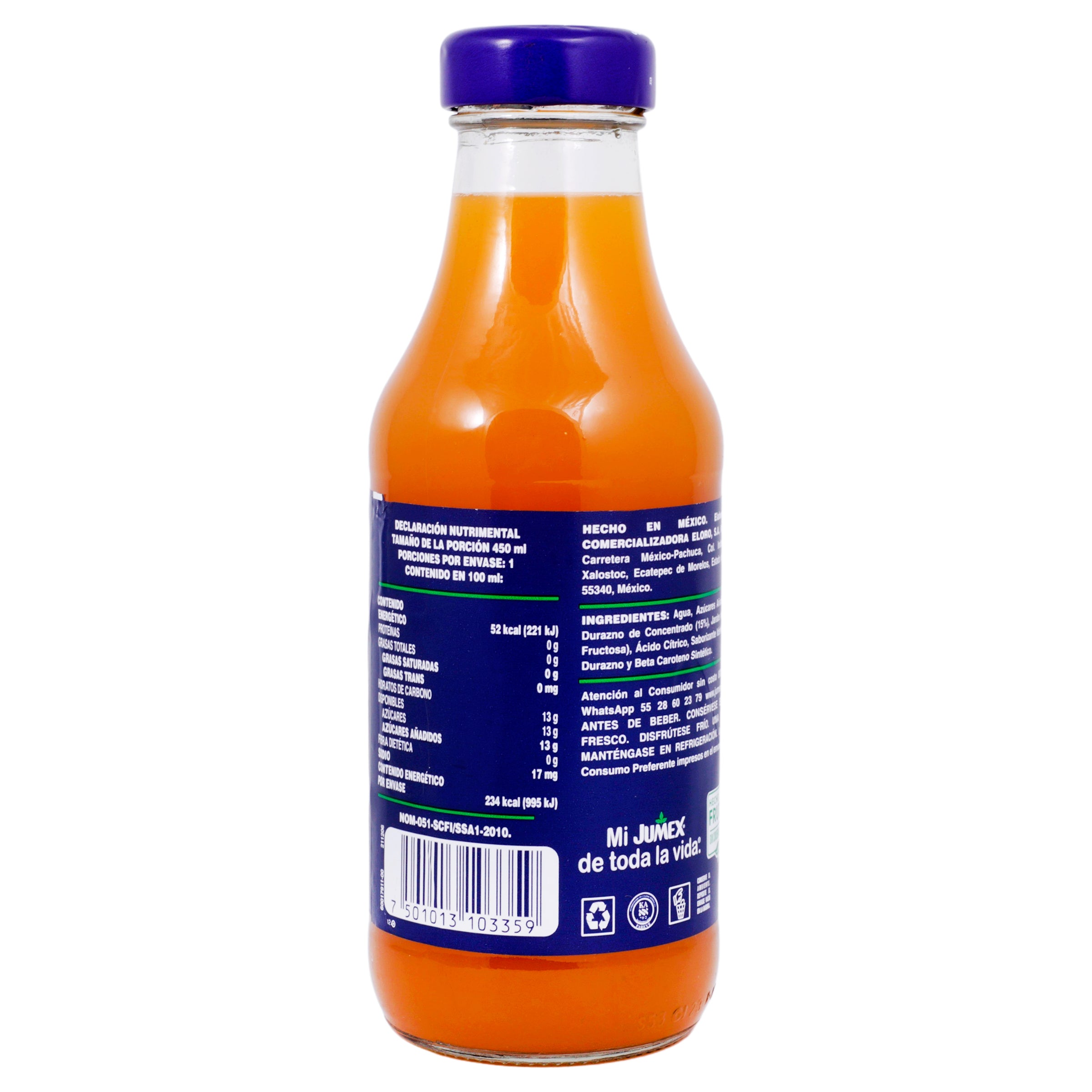 Jumex Durazno Botella 450 Ml-7