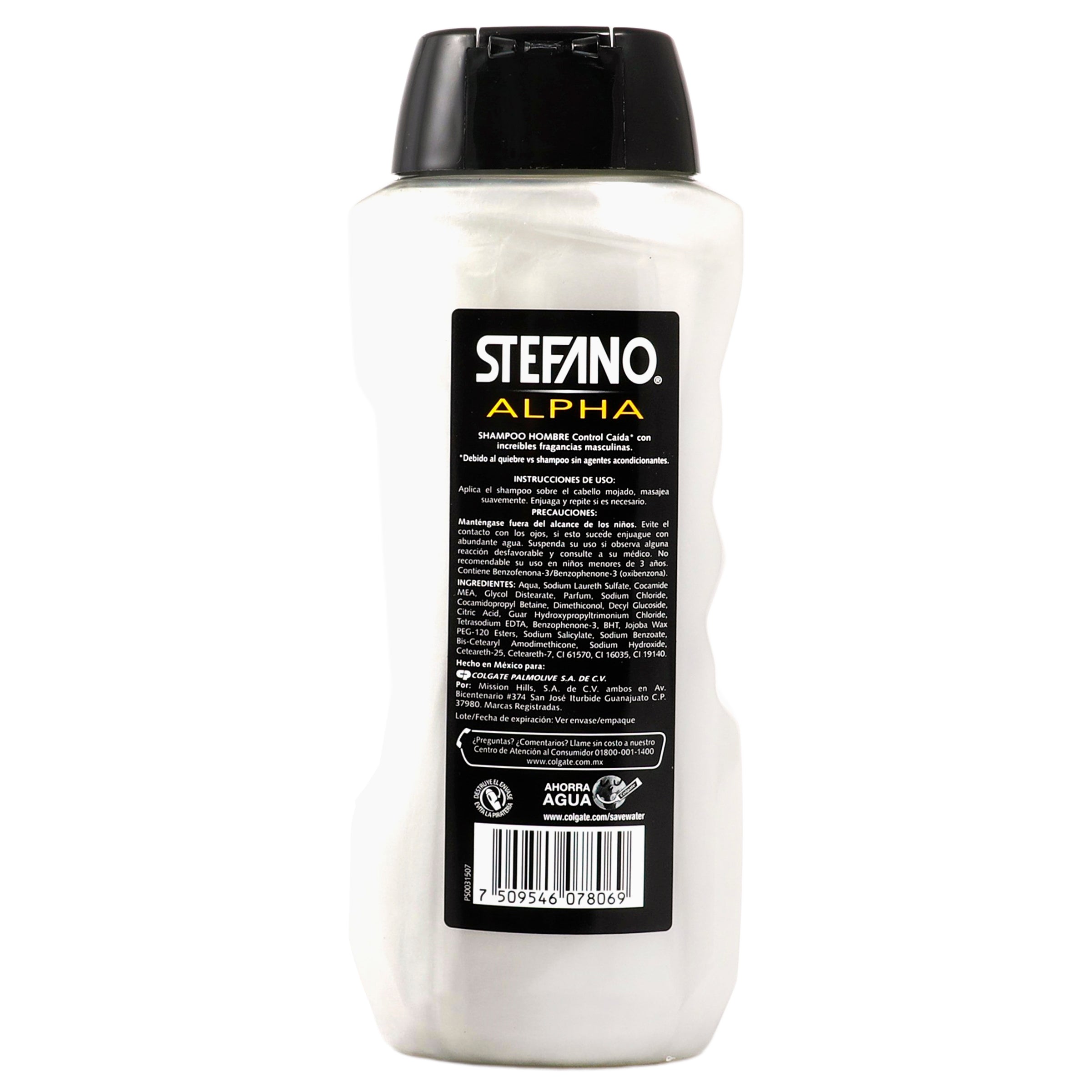 Shampoo Stefano Alpha Ctrl Caida 532 Ml-4