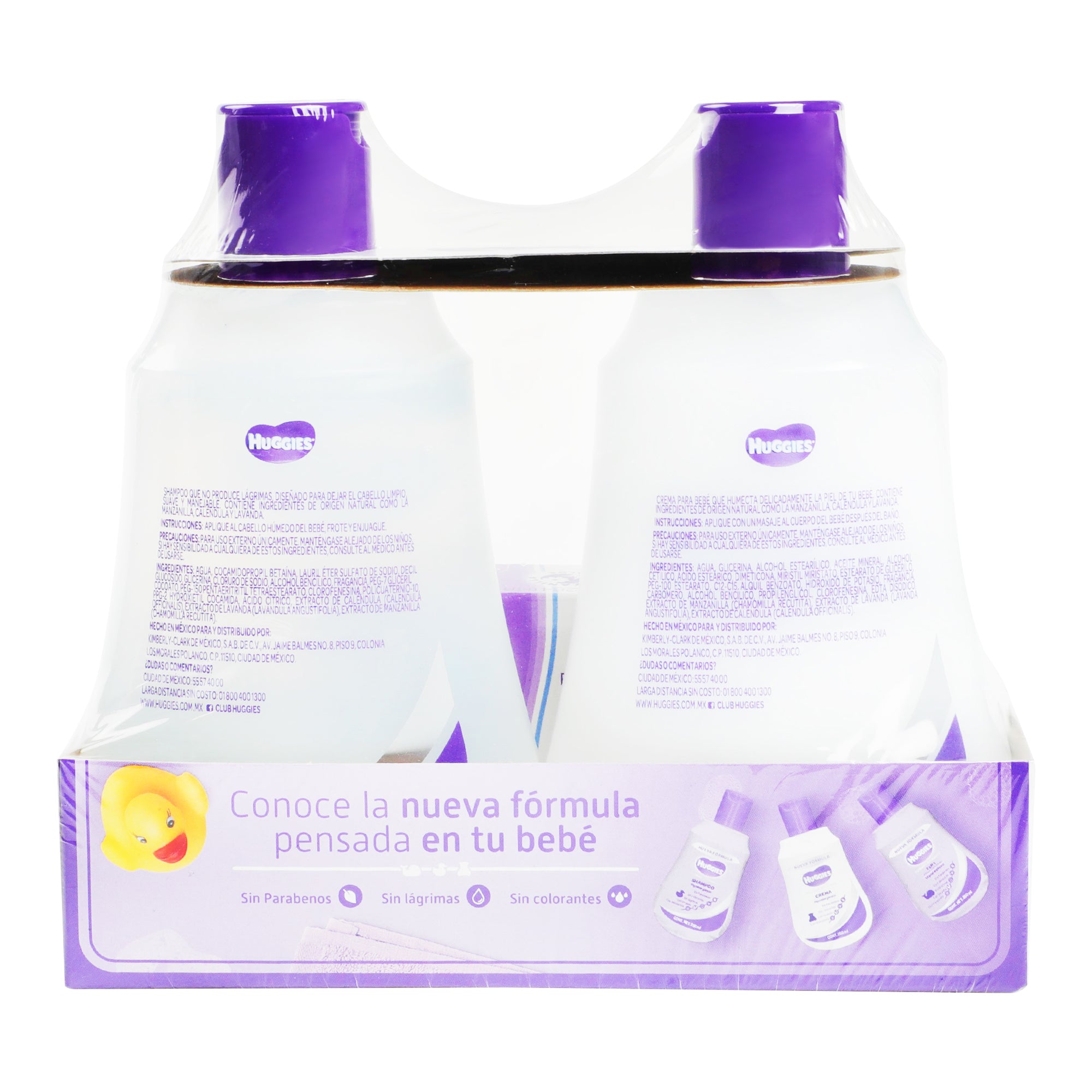 Kit Huggies Relajante Crema Sh Jbn-5