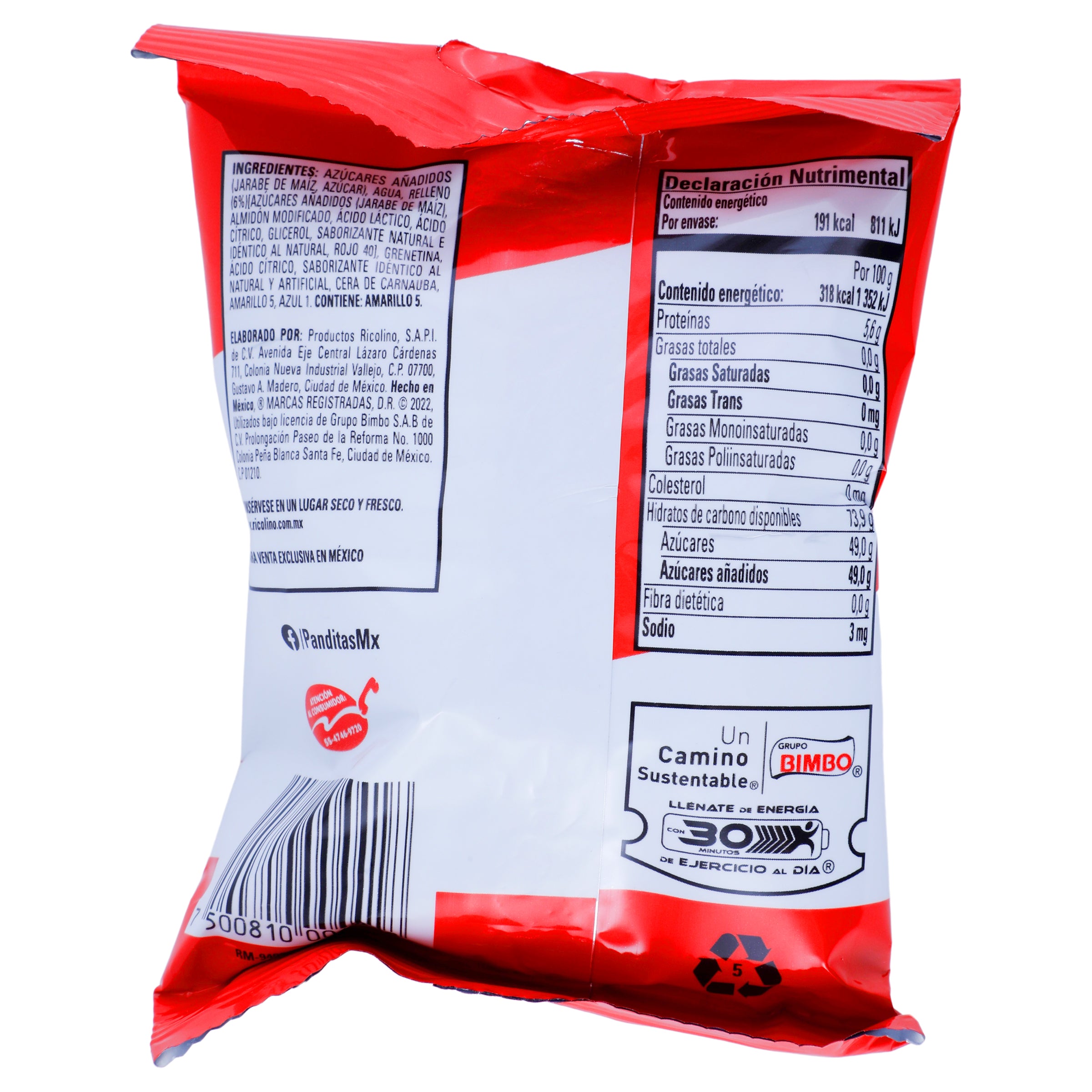 Panditas Rellenos 60 G-7