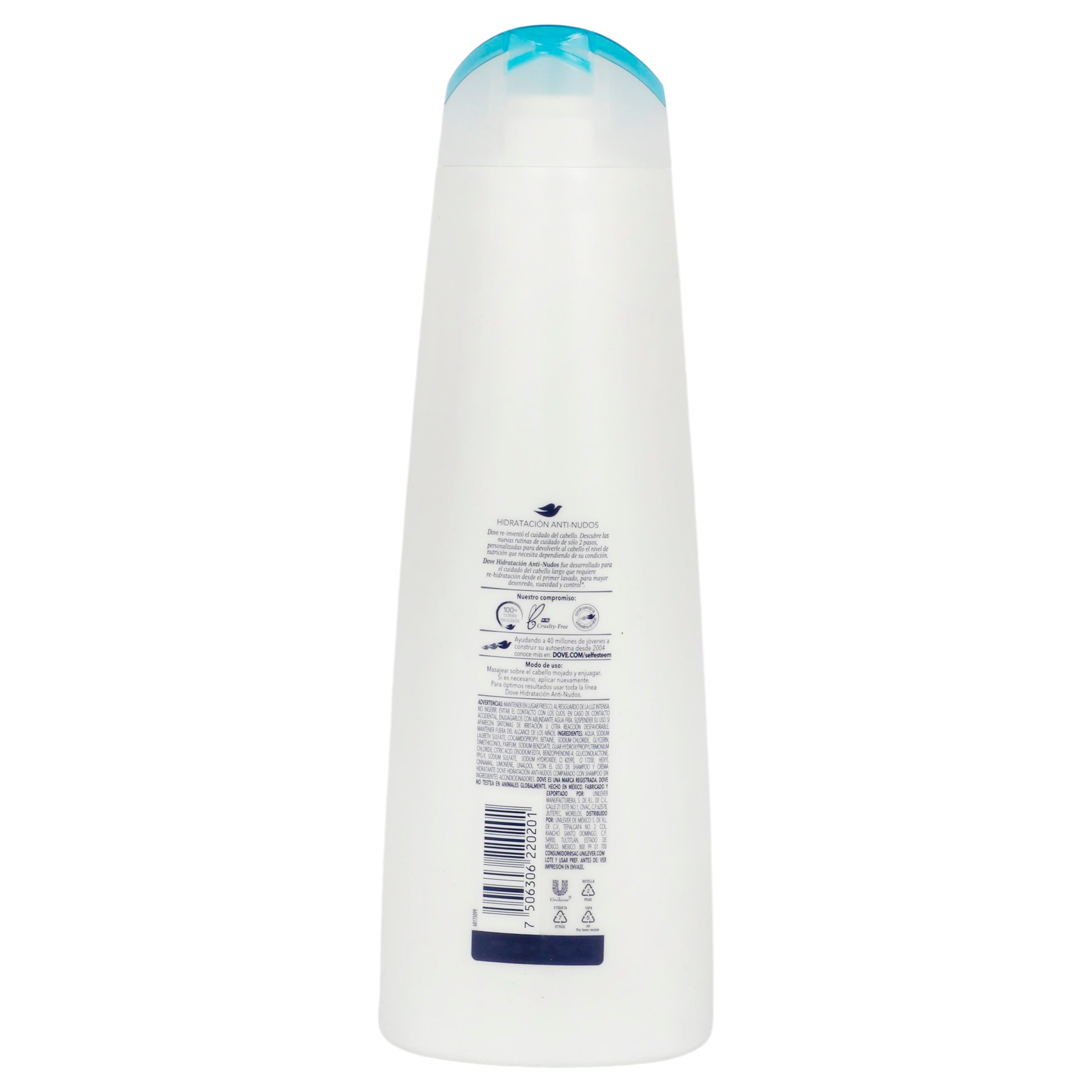 Shampoo Dove Hidra Anti-Nudos 350 Ml-7