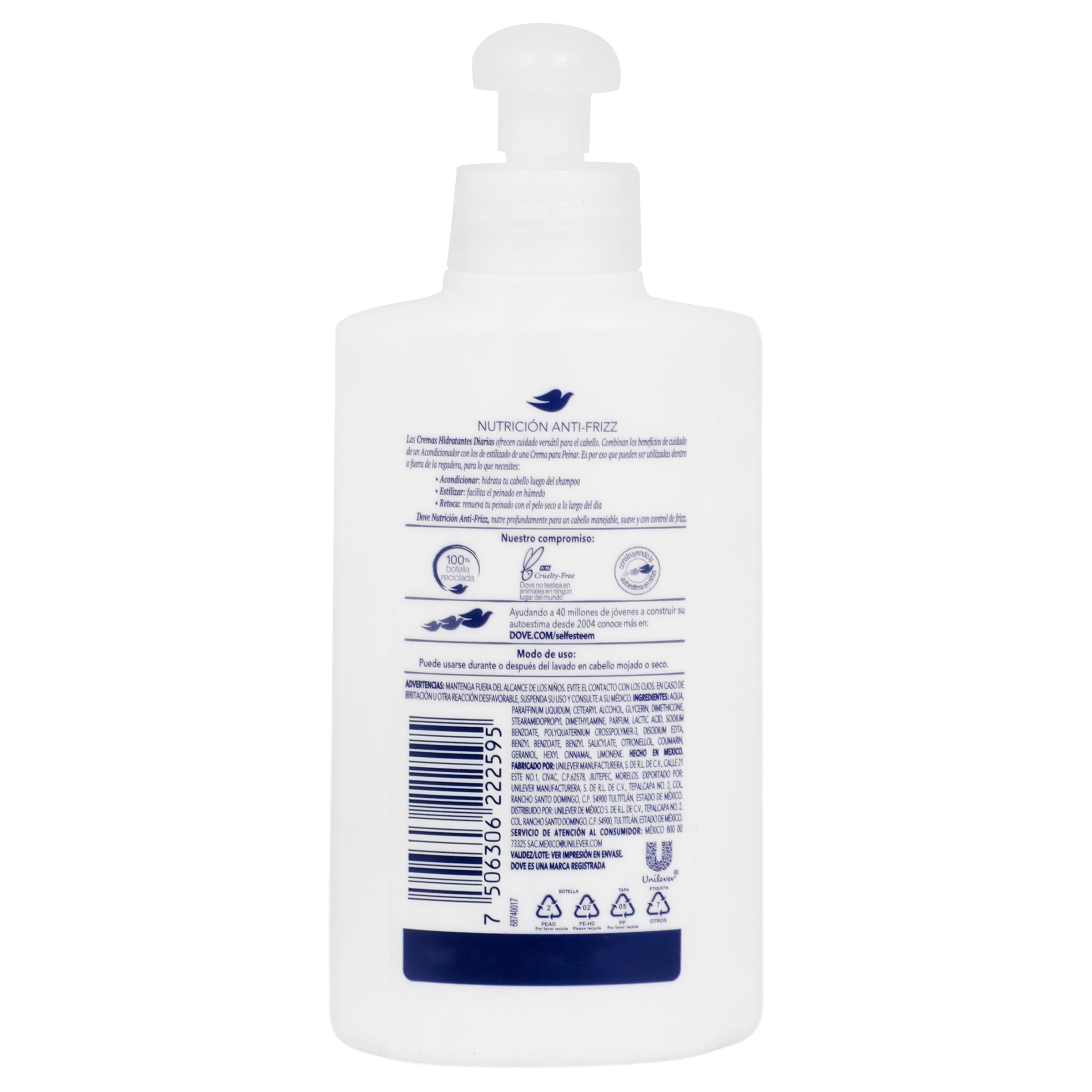 Crema Dove P/Pei Hidra A-Friz 120 Ml-7