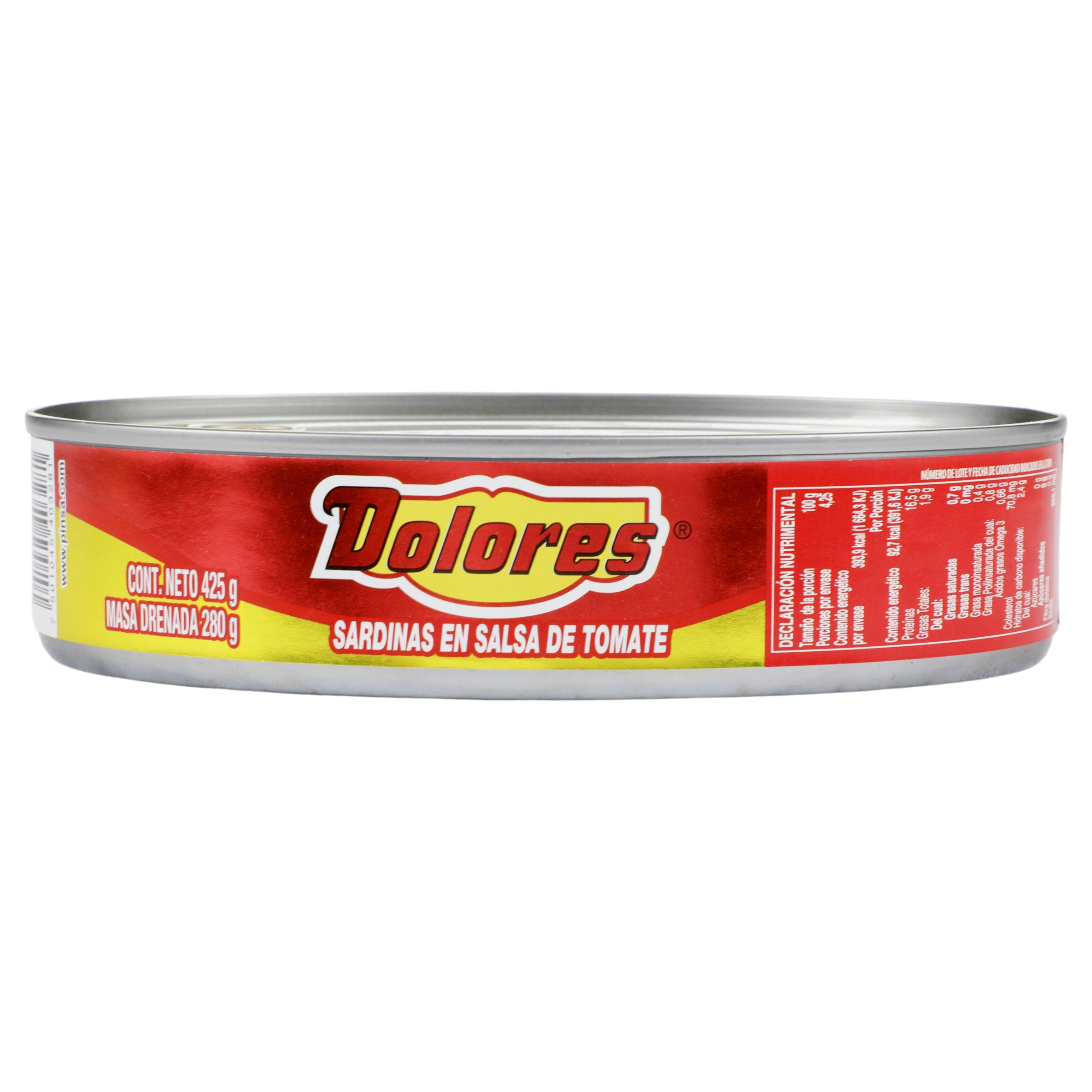 Sardina Dolores En Salsa De Tomate 425 G-7