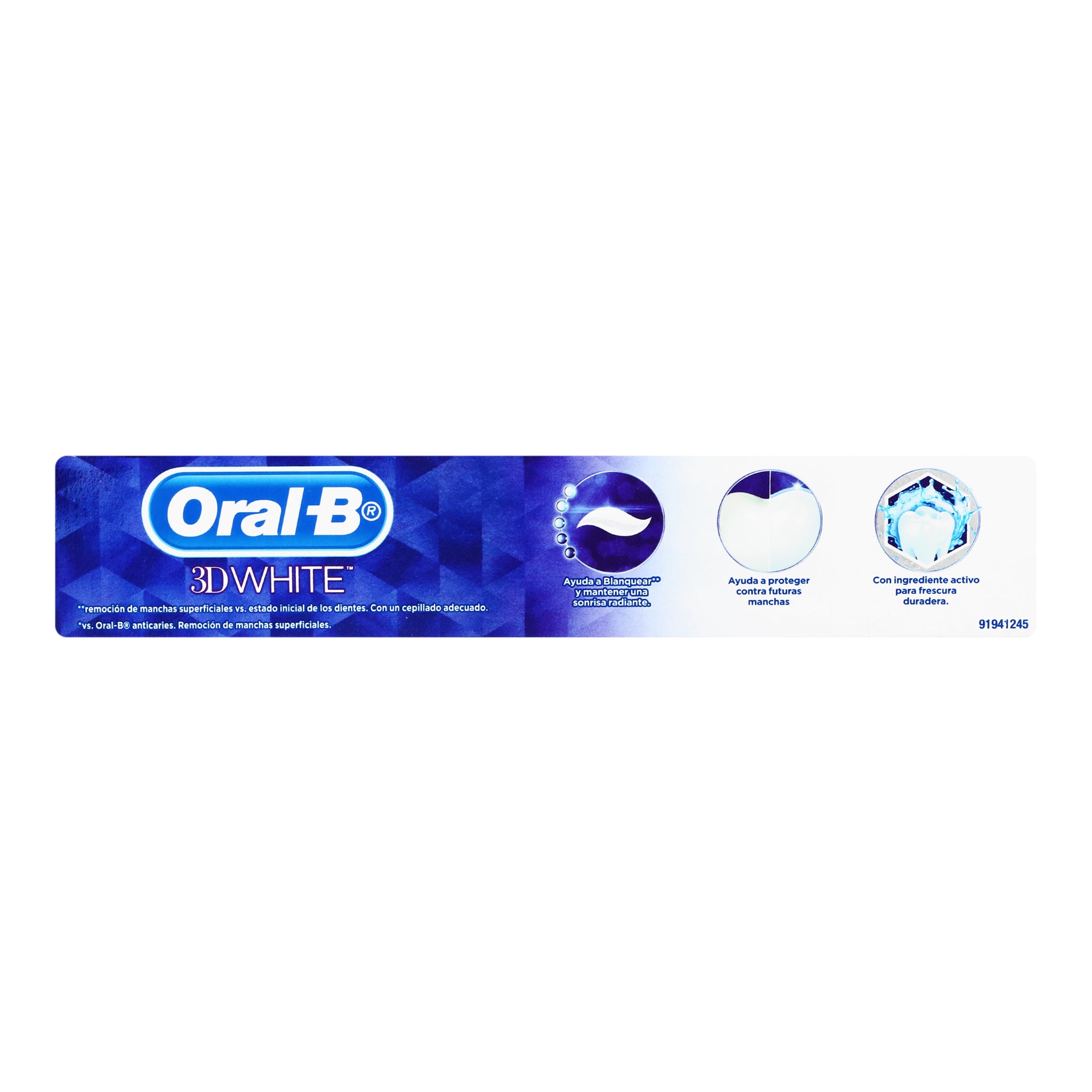 Crema Dental Oral-B 3D White Glamorous 120 Ml-5