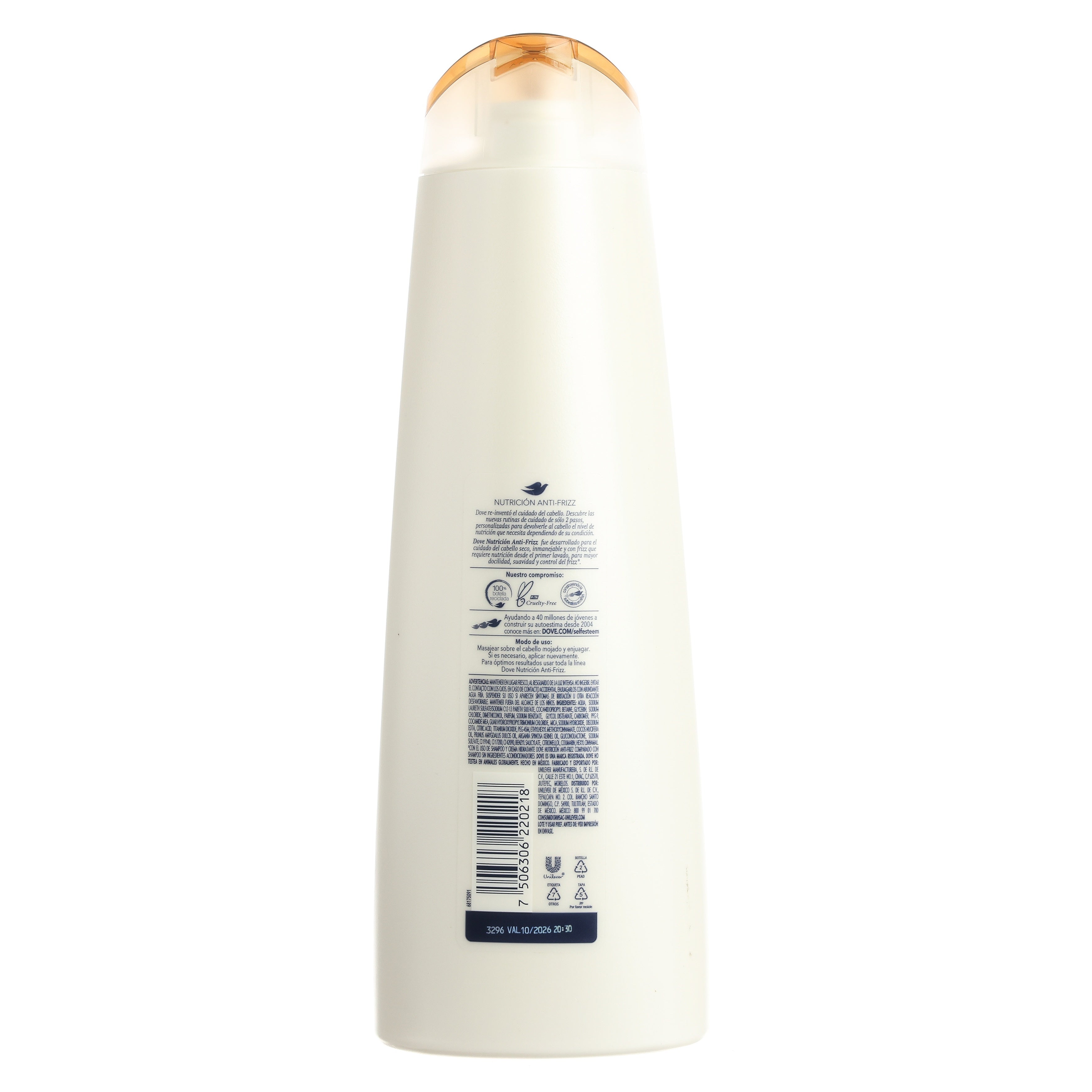 Shampoo Dove Nutri Anti-Frizz 350 Ml-7