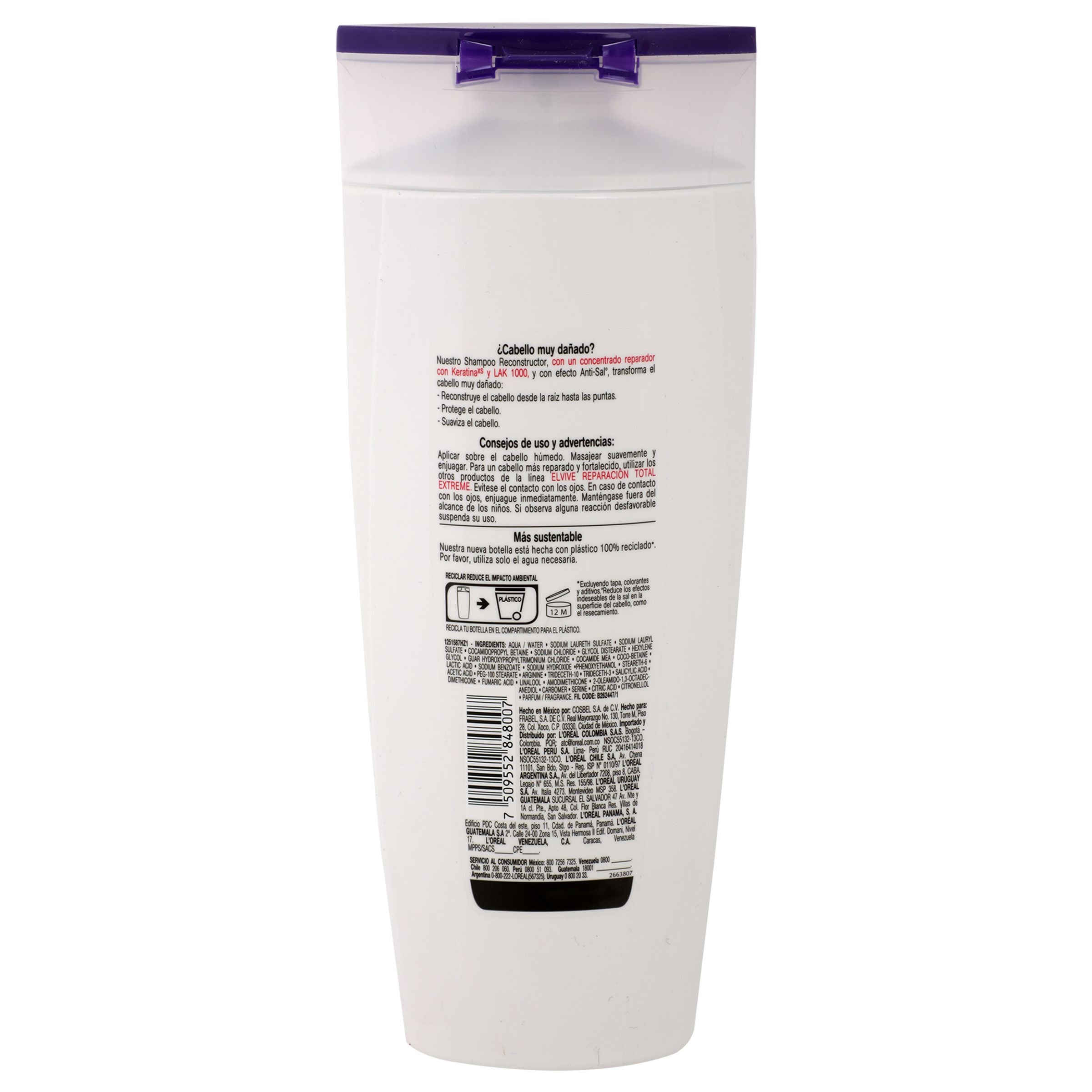 Shampoo Elvive Reparacion Total Extreme 370 Ml-4