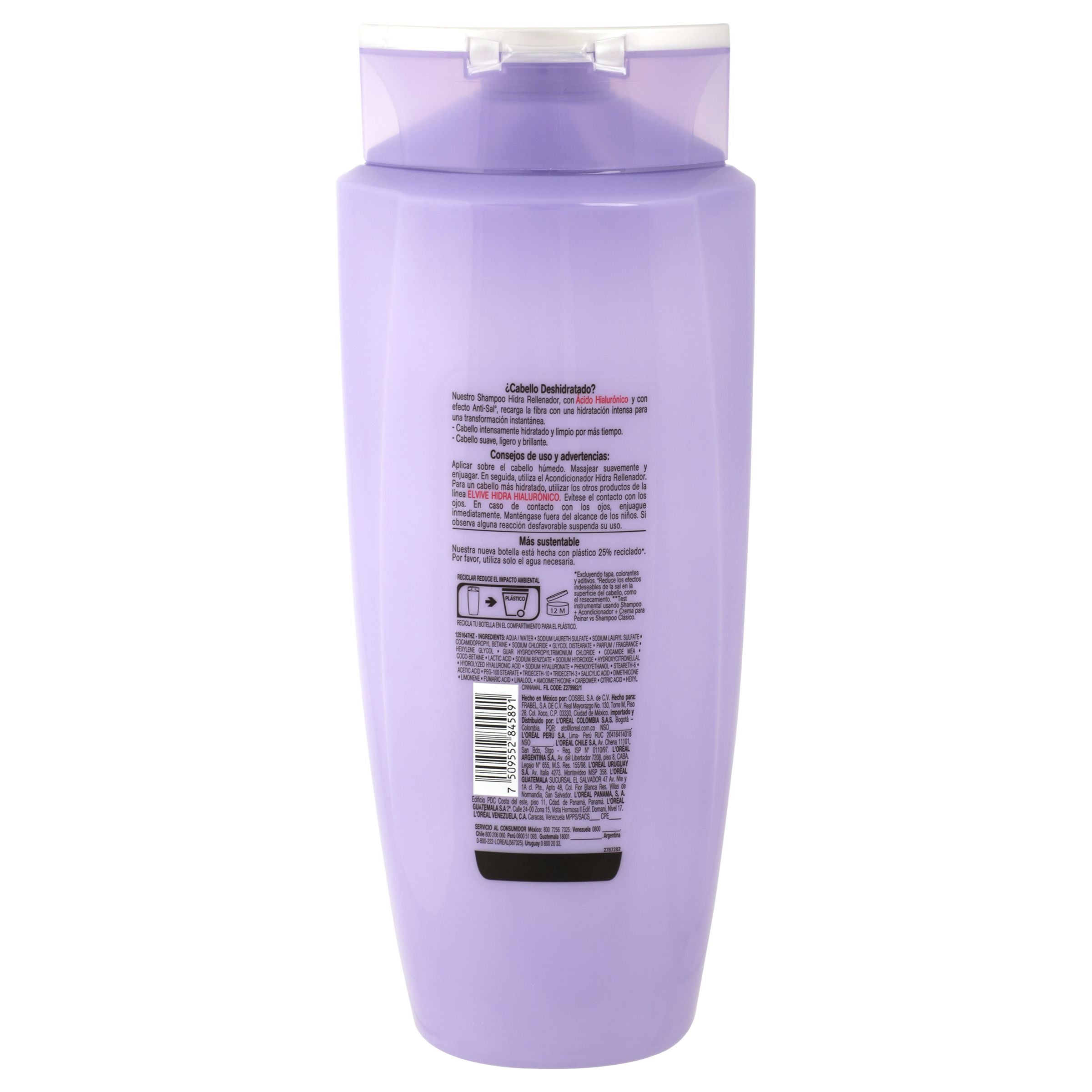 Shampoo Elvive Hidra Hialuronico 680 Ml-5