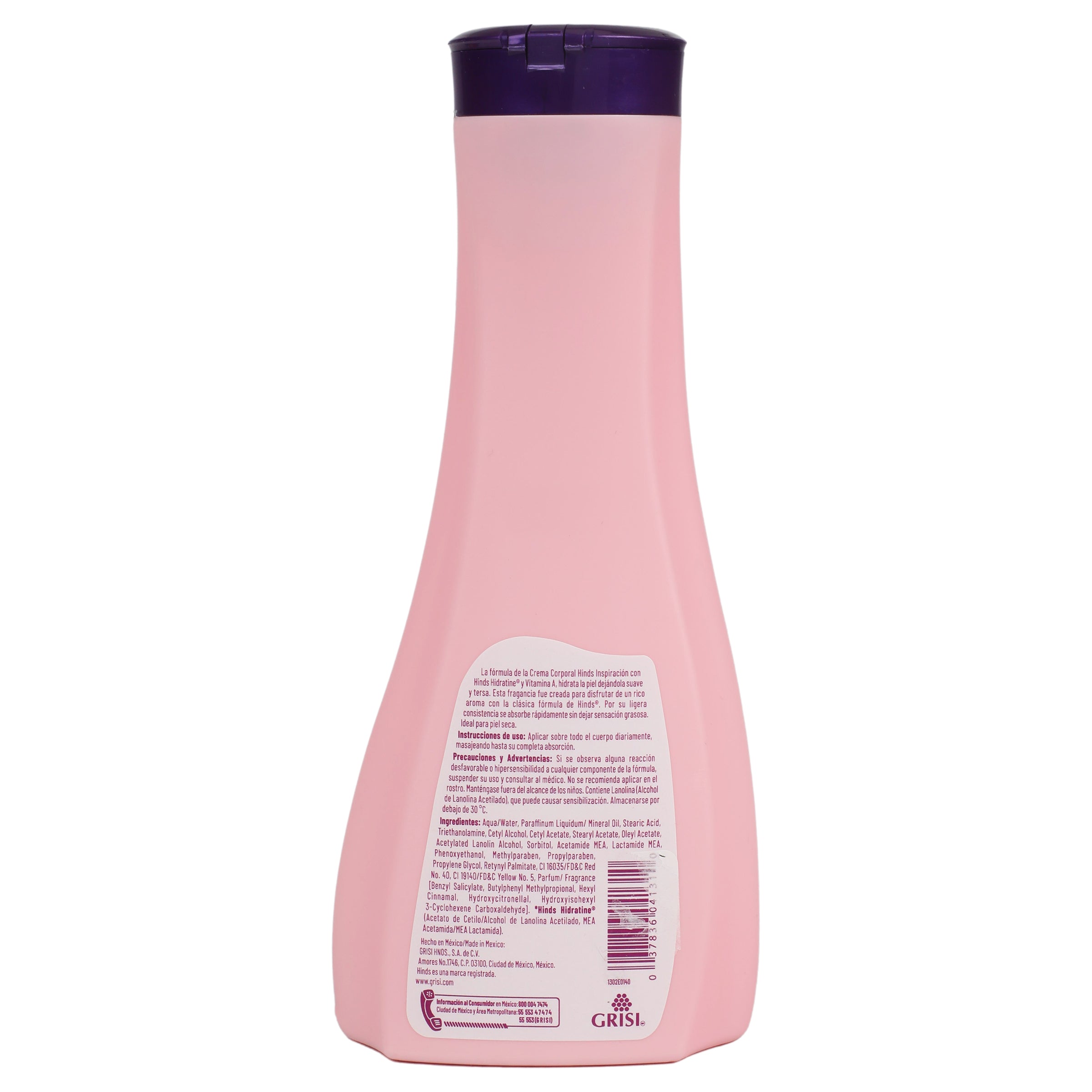 Crema Hinds Inspiracion Liquida Para Piel Reseca 400 Ml-7