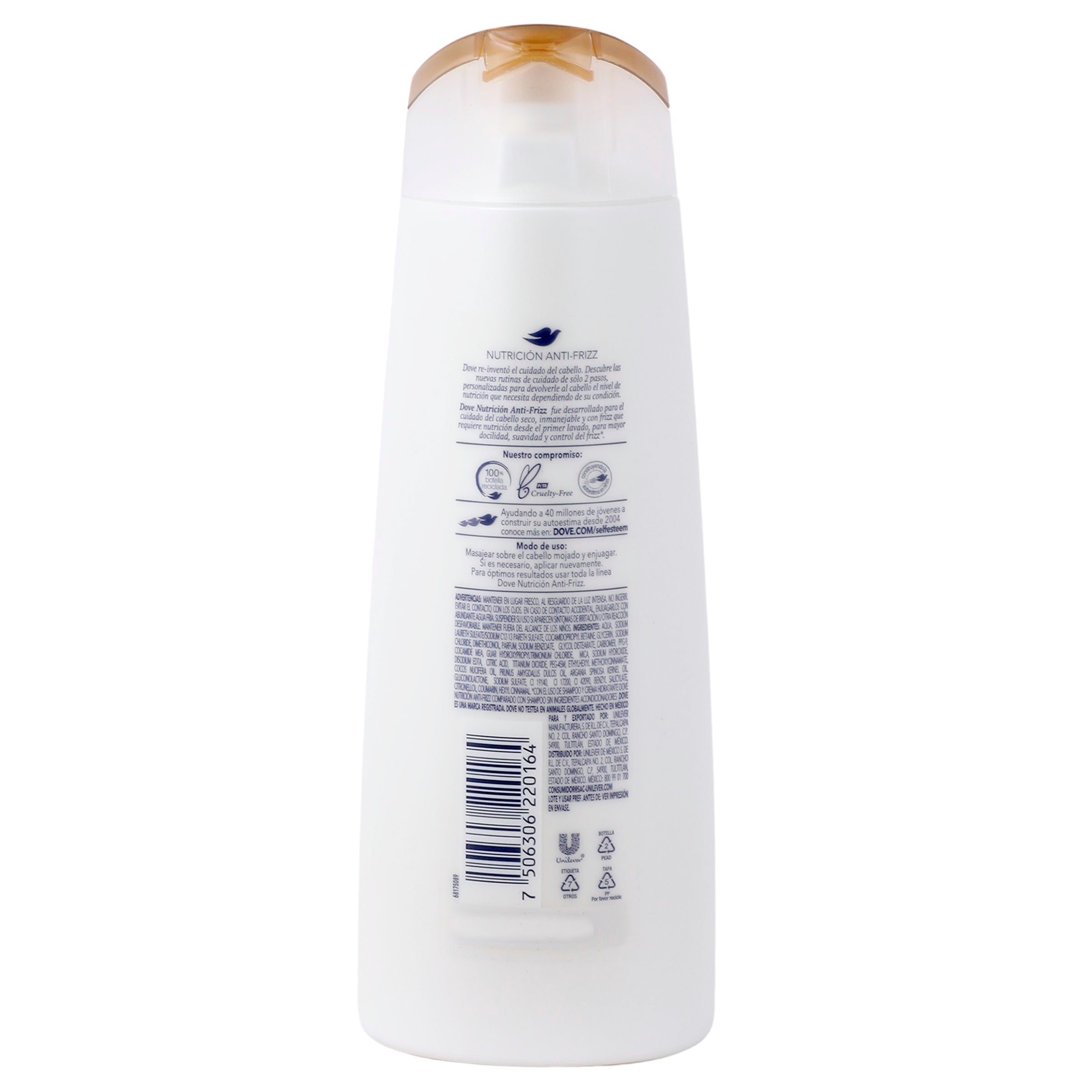 Shampoo Dove Nutri Anti-Frizz 180 Ml-7