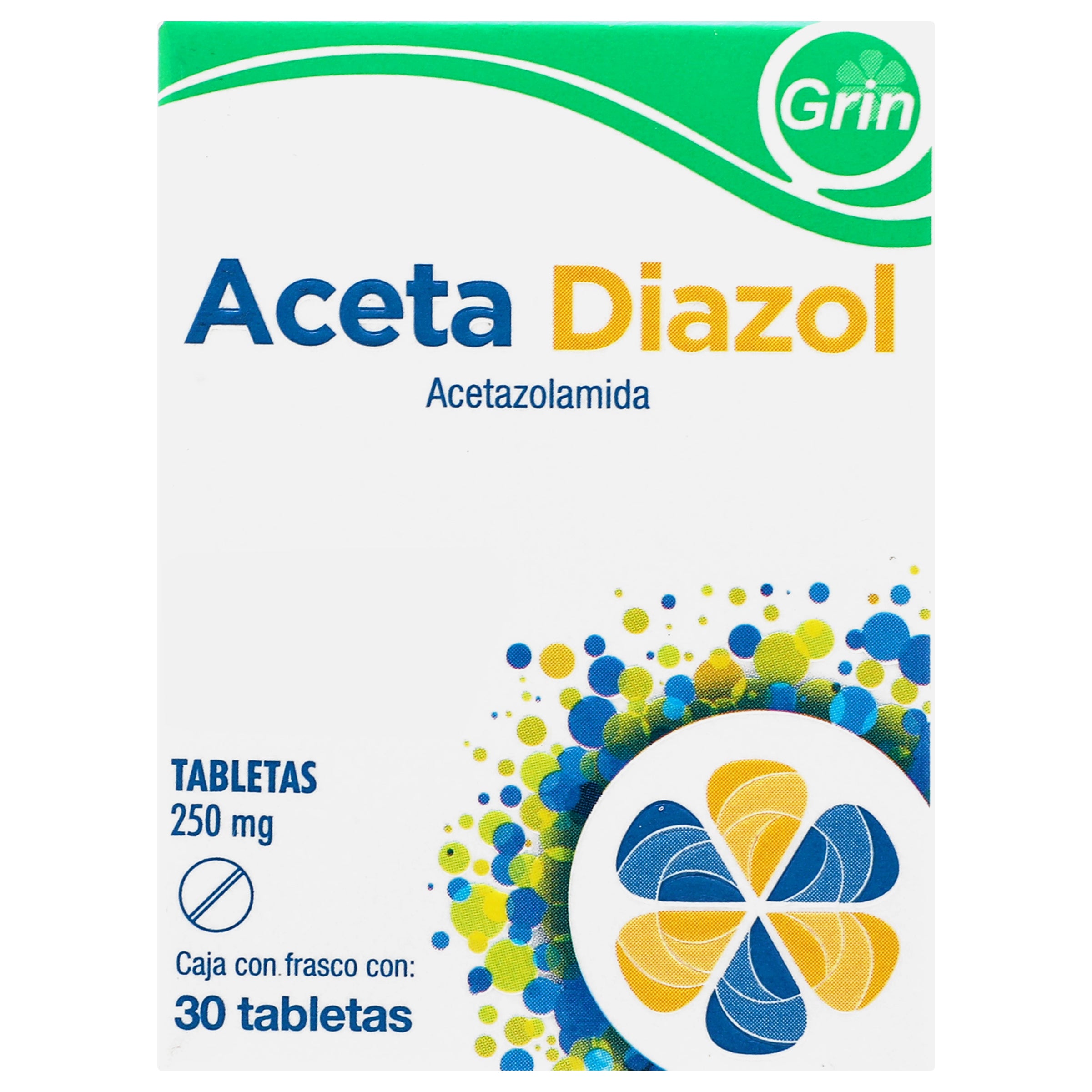 Aceta-Diazol 250 Mg Tabletas 30-5