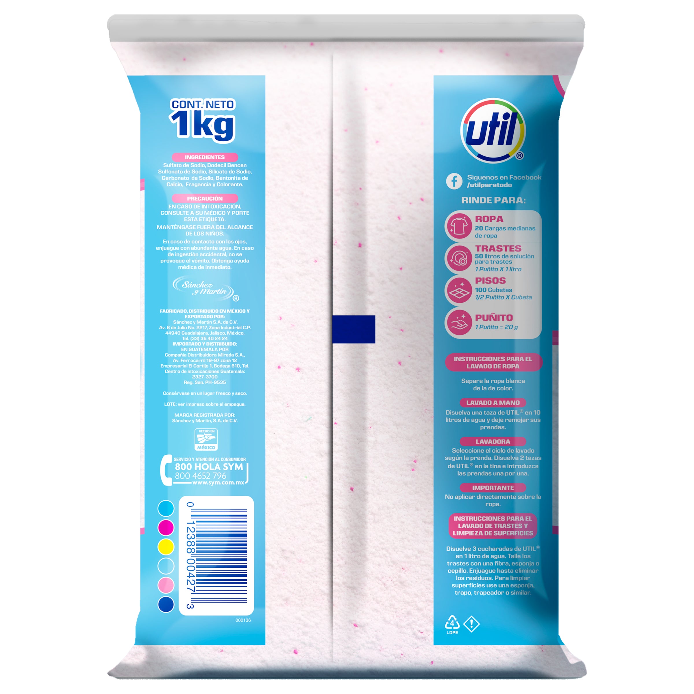 Detergente Util Multiusos 1Kg-3