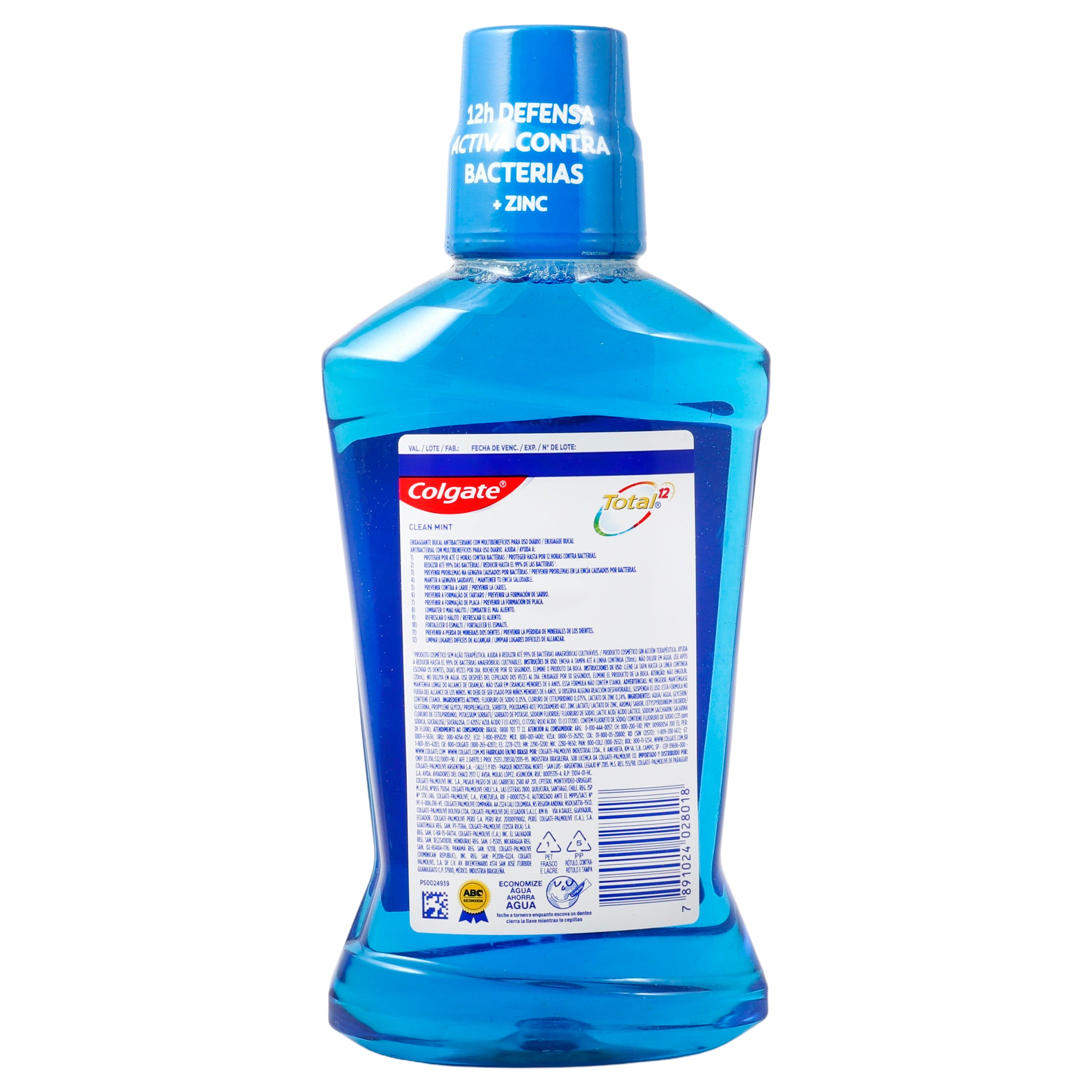 Enjuage Bucal Colgate Total12 Clean 500 Ml-10