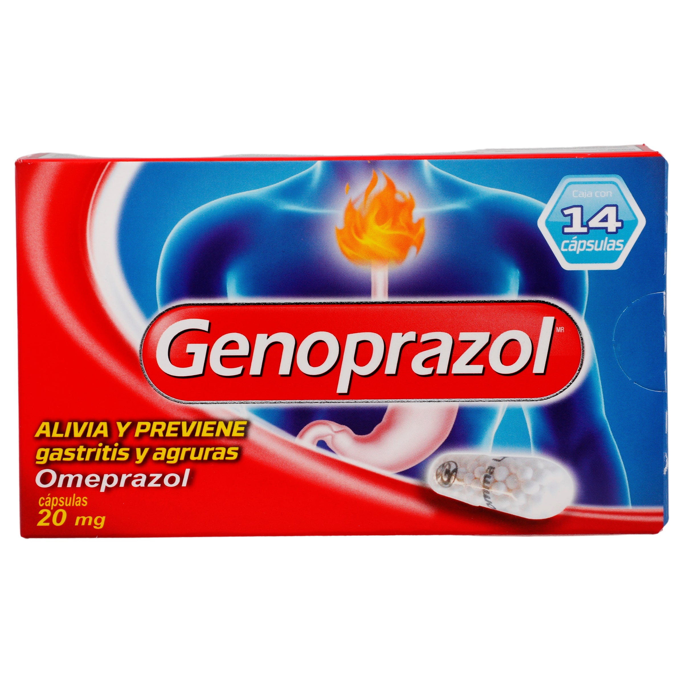 Genoprazol 20 Mg Capsulas Con 14-6