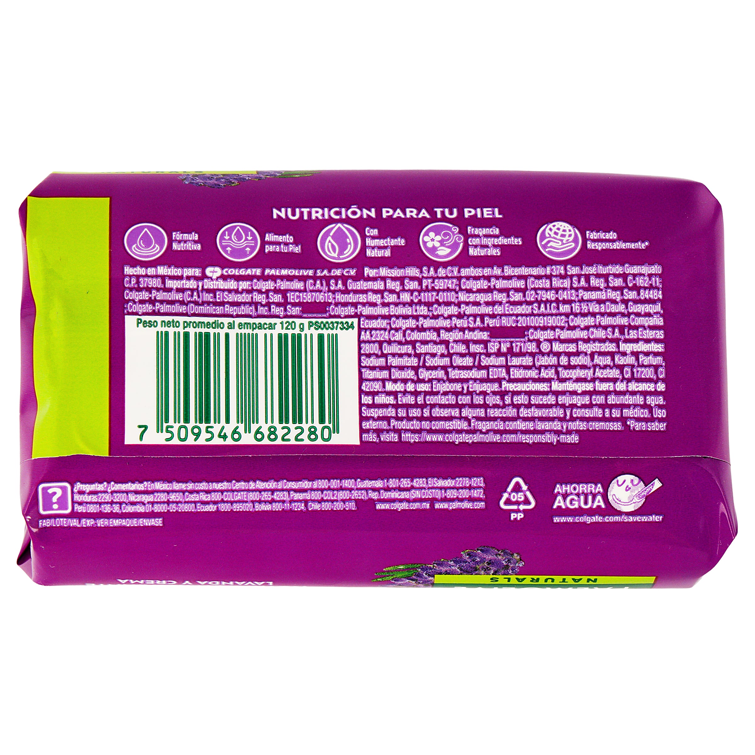 Jabon Palmolive Naturals Lavanda-Crema 120 G-7