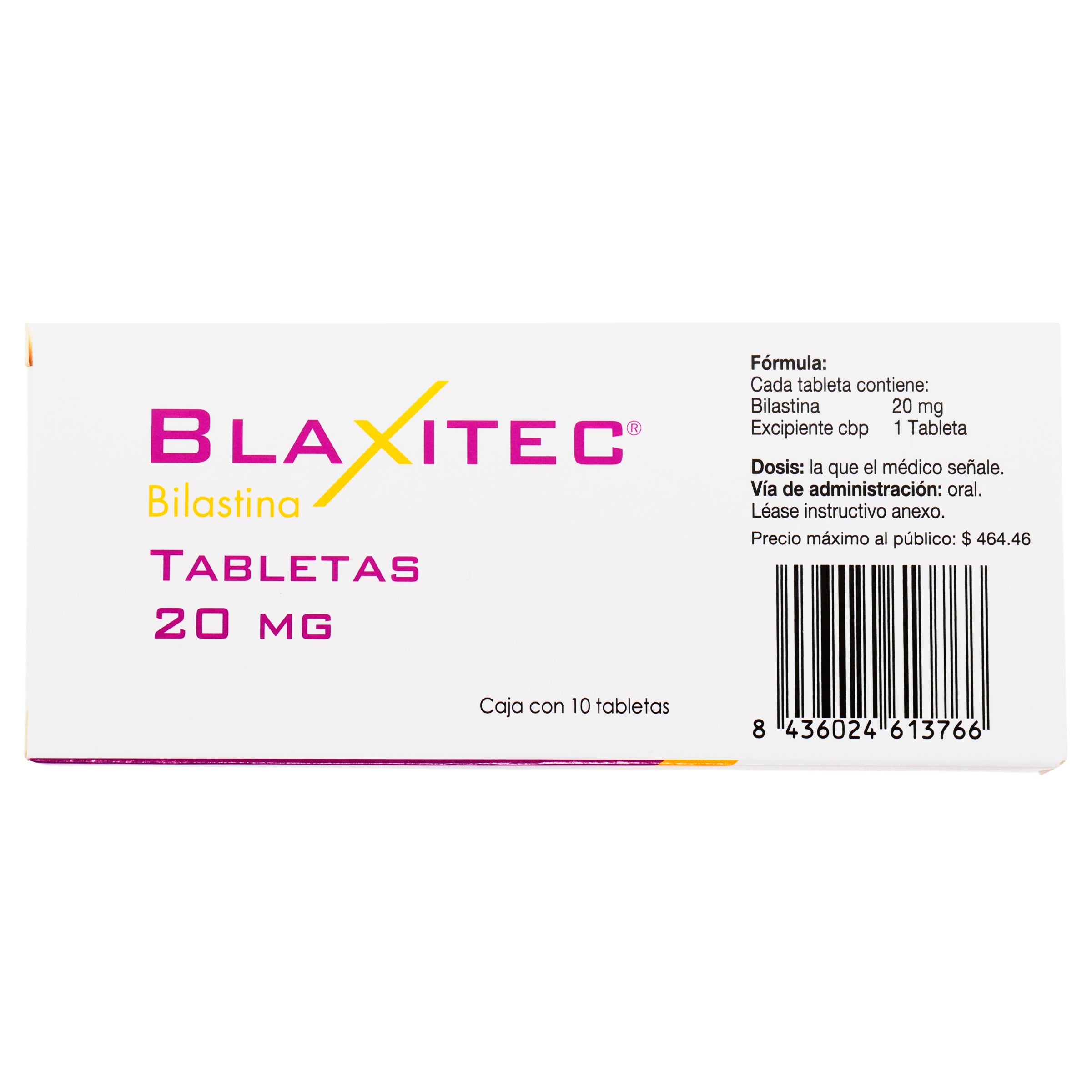 Blaxitec 20 Mg Con 10 Tabletas-7