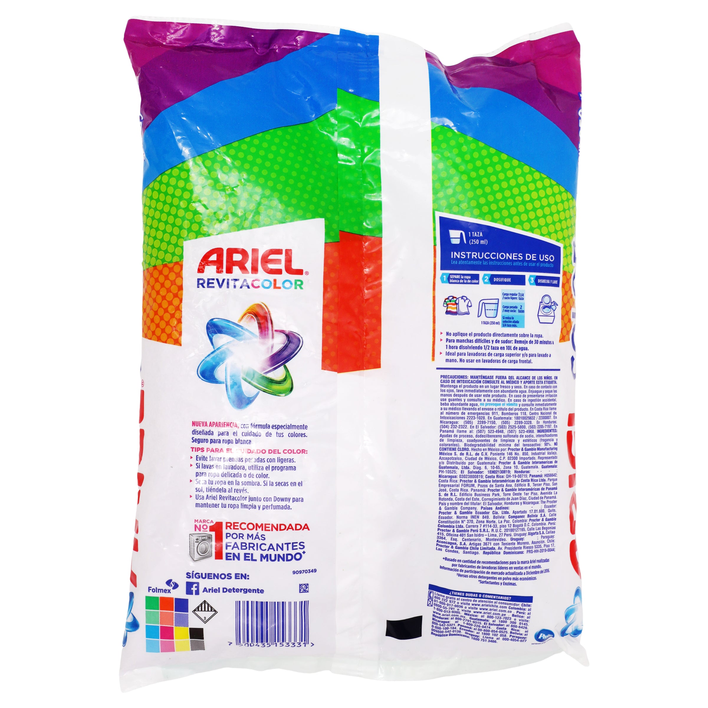 Detergente Ariel Revitacolor 850 G-2